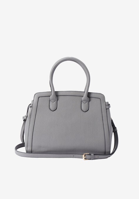 Everyday Faux Leather Satchel., , alternate image number null