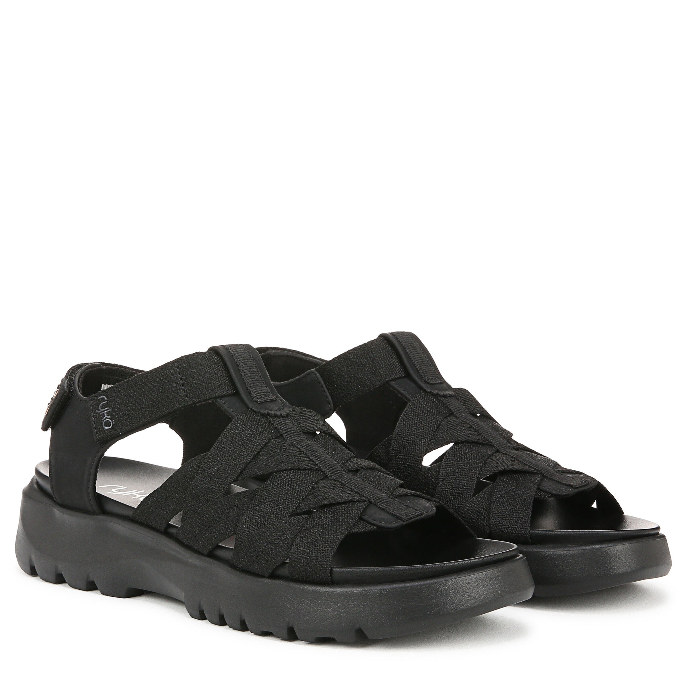 Blissful Strappy Sandal, BLACK, alternate image number 2
