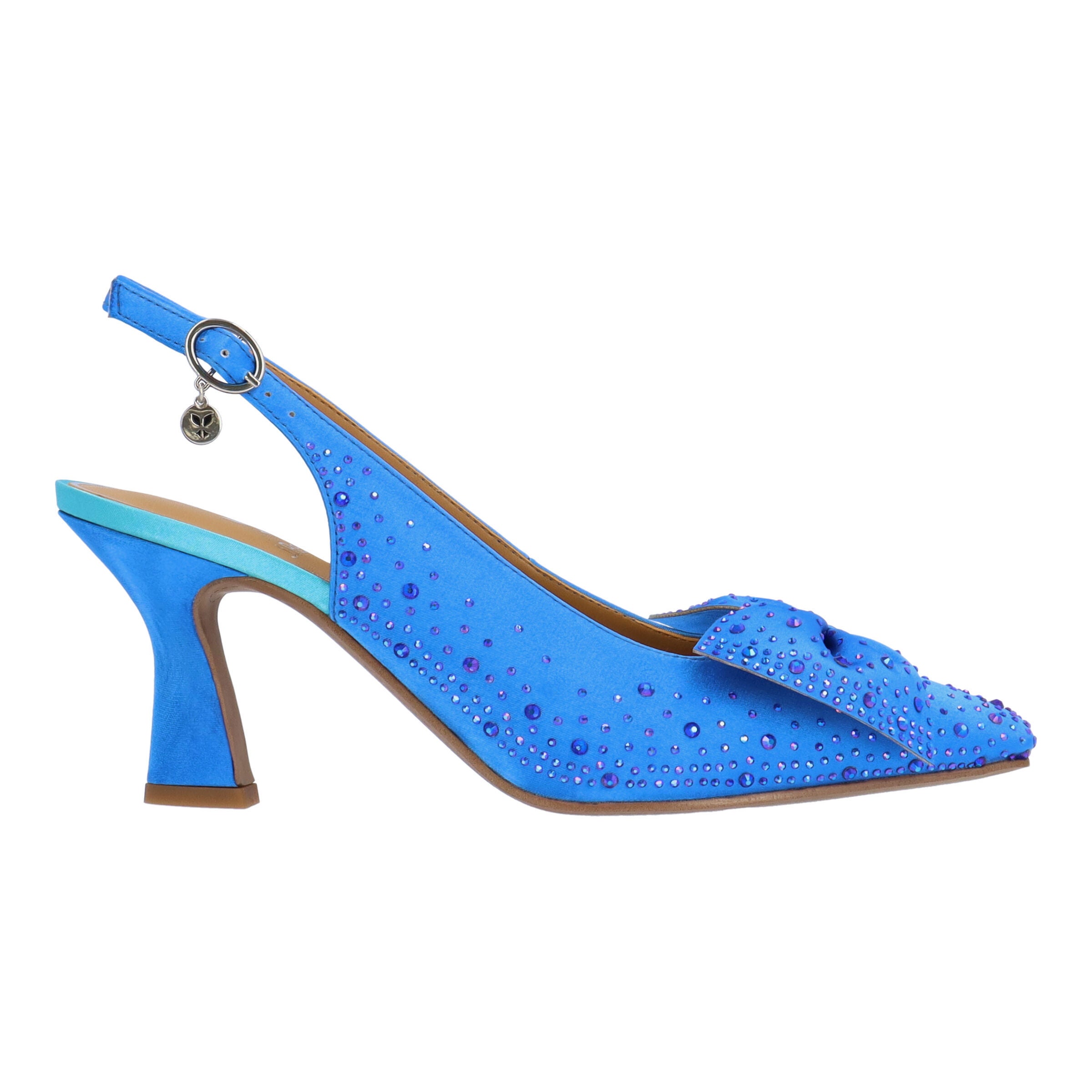 Harlan Slingback Pump, BLUE, alternate image number 3