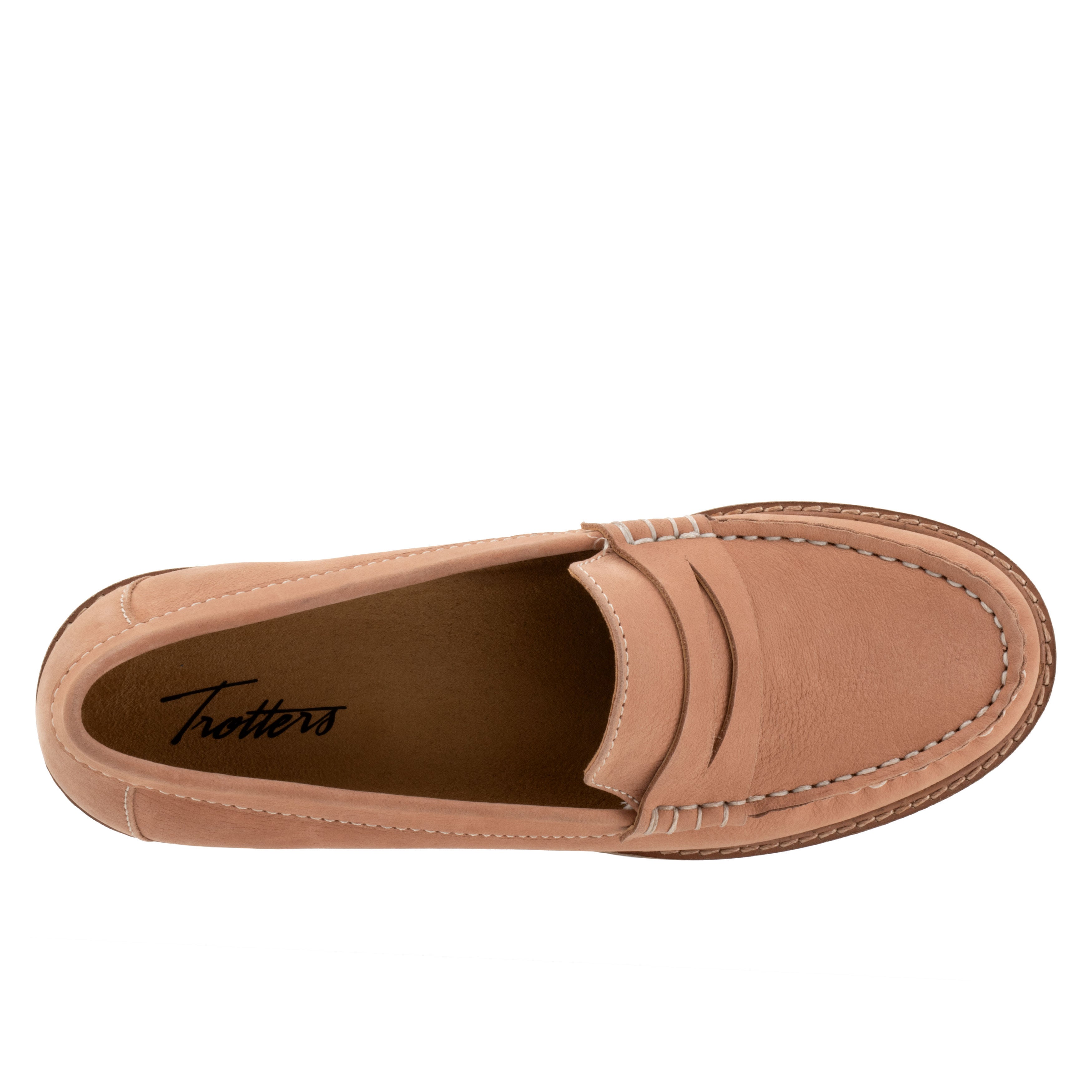Francey Flat, PALE PINK NUBUCK, alternate image number 3