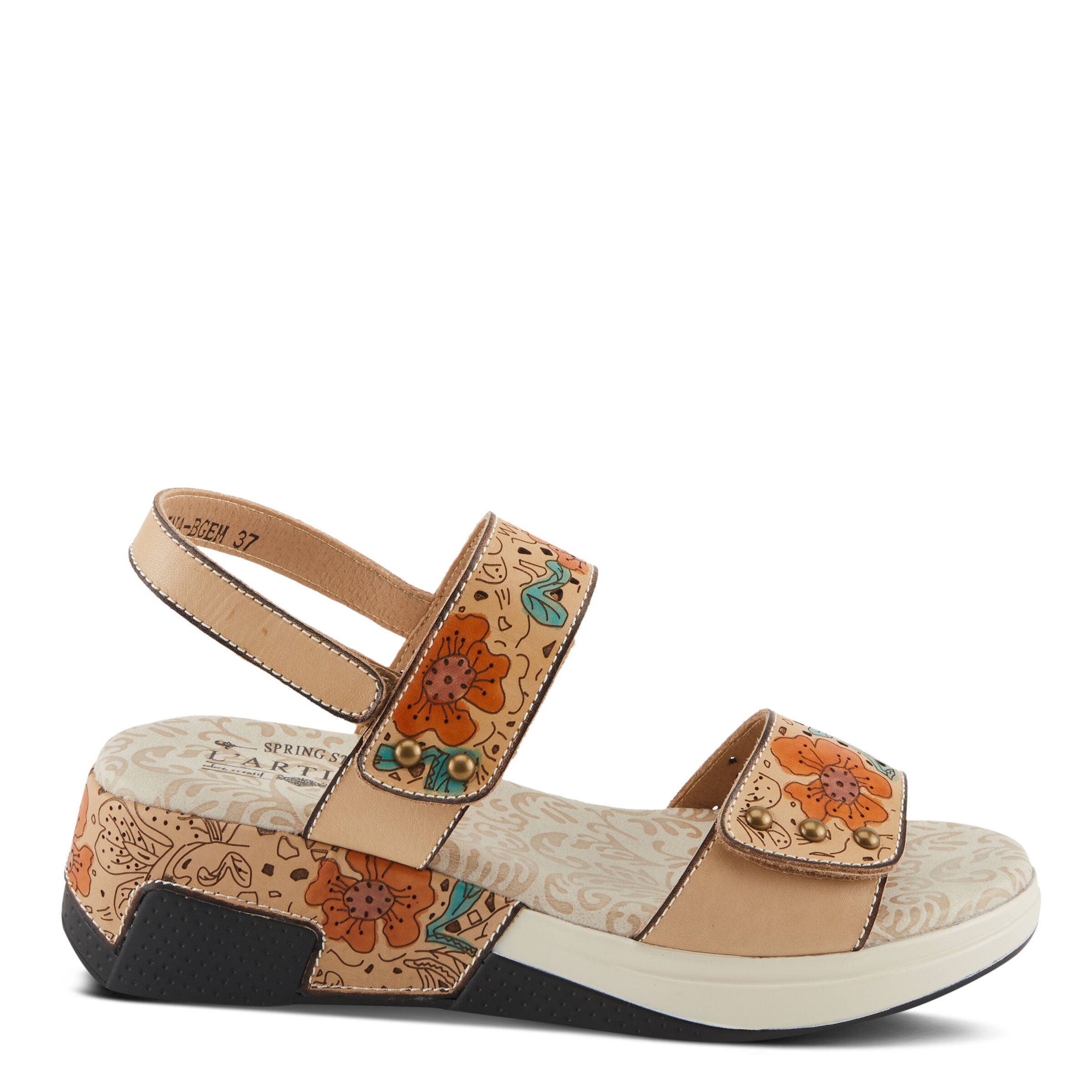 Caitlina Sandal, BEIGE MULTI, alternate image number 5