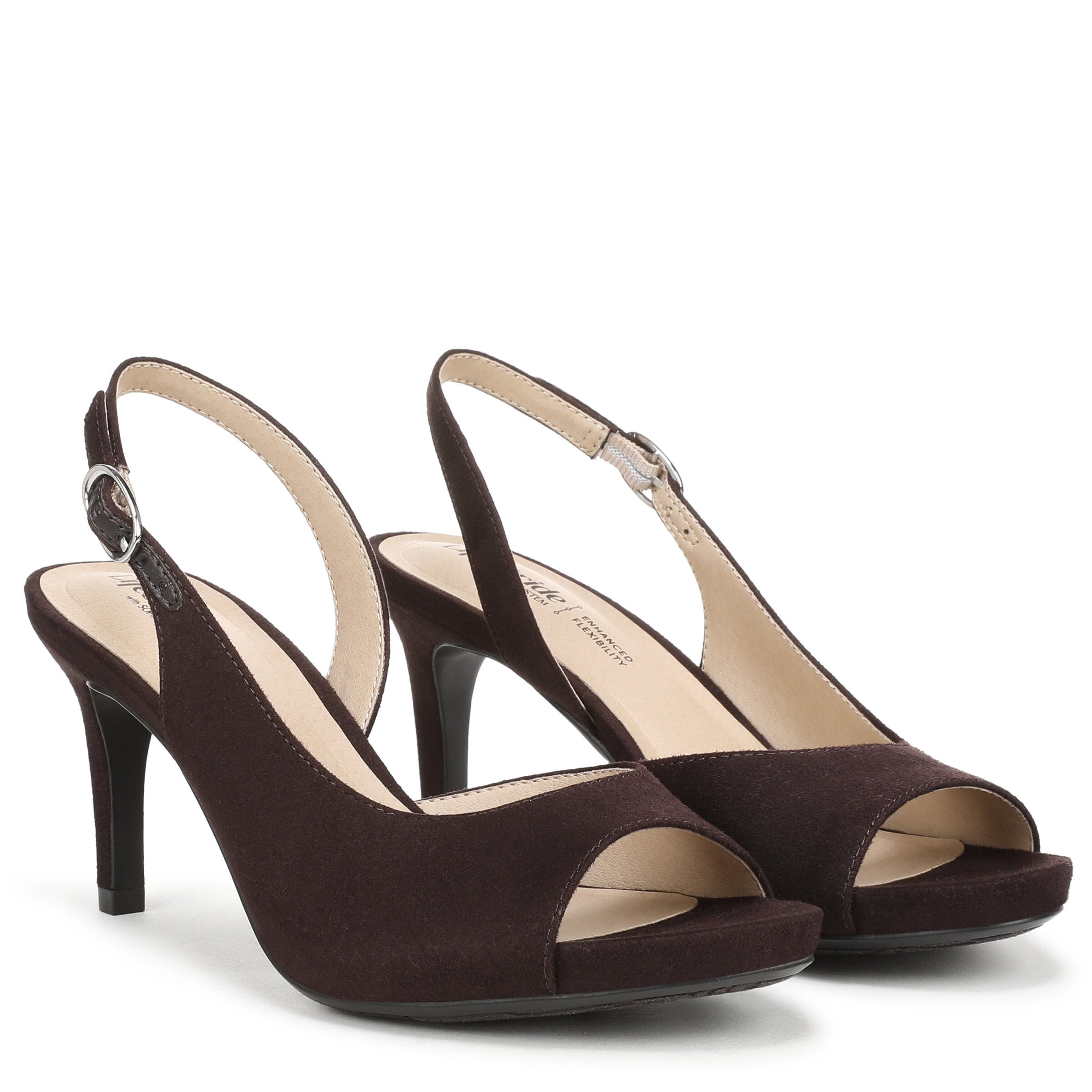Teller 2 Slingback Pump, DARK CHOCOLATE, alternate image number 2