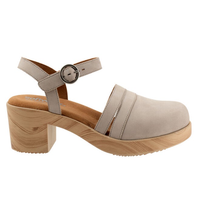 Fillmore Clog, MID GREY NUBUCK, alternate image number 4