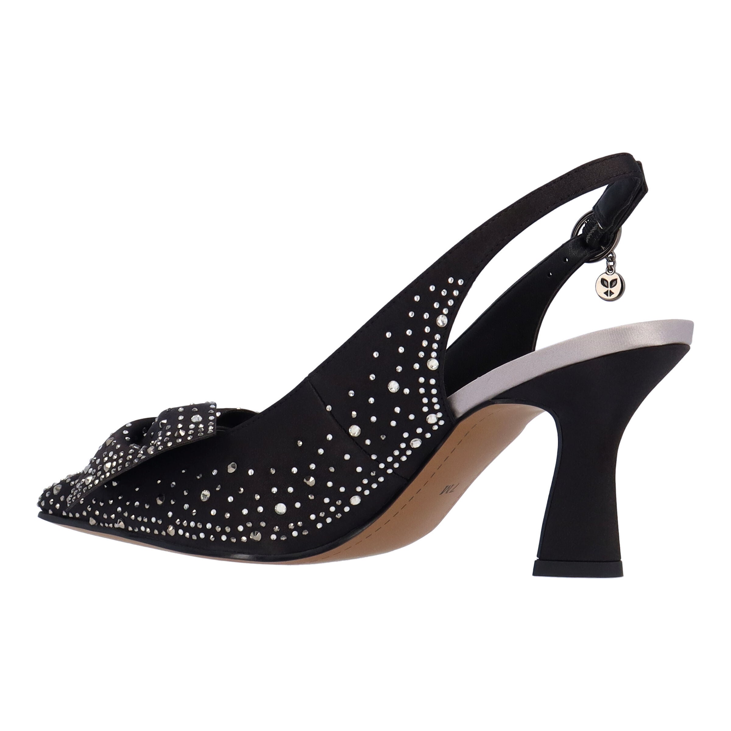 Harlan Slingback Pump, BLACK GRAY, alternate image number 5