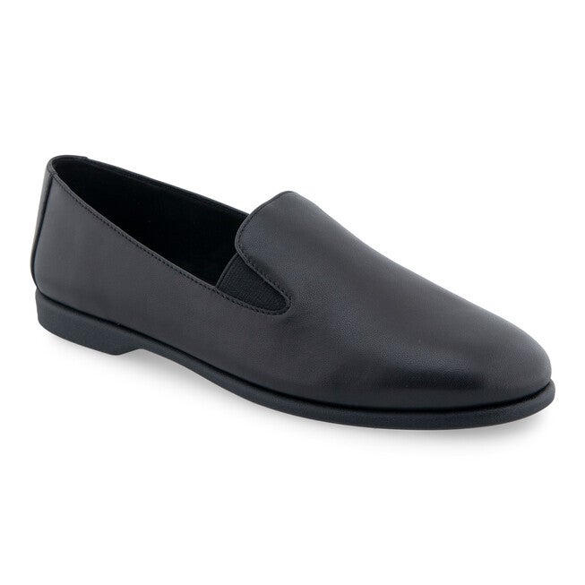 Nuit Almond Toe Loafer, BLACK SMOOTH LEATHER, hi-res image number null