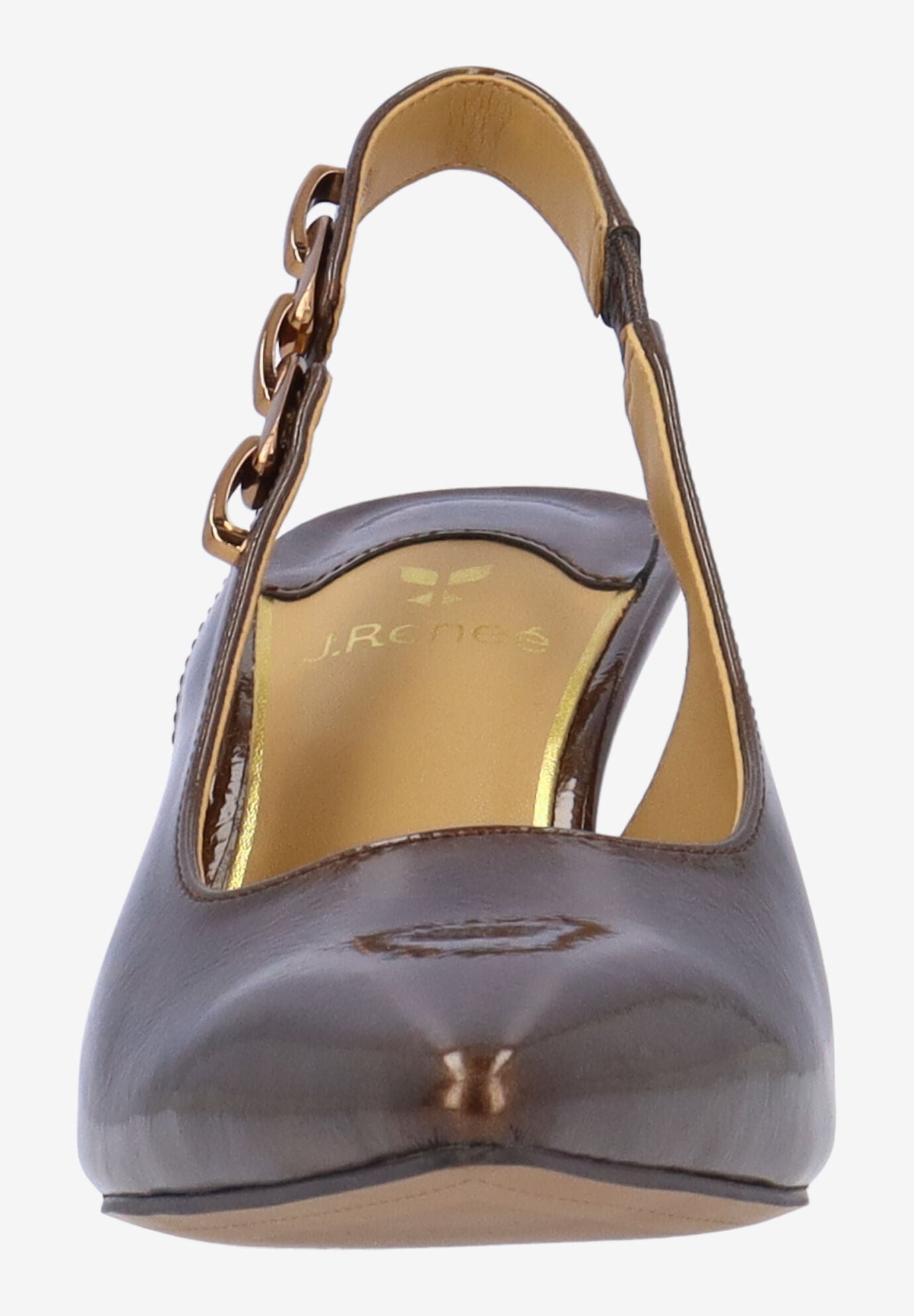 Krissa Slingback Pump, BRONZE, alternate image number 2