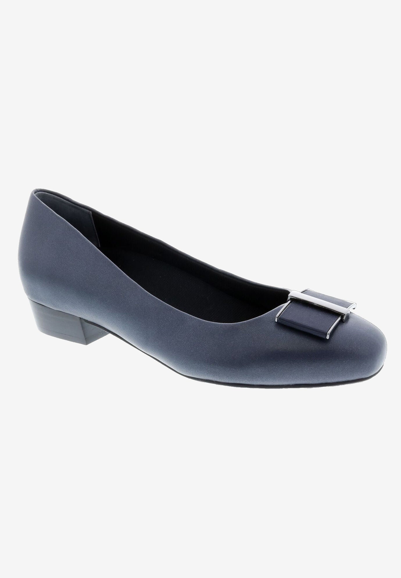 Twilight Kitten Heel Pump, NAVY LEATHER, hi-res image number 0