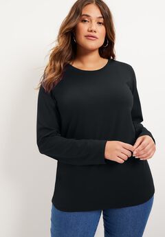 Plus Size Long Sleeve Tops
