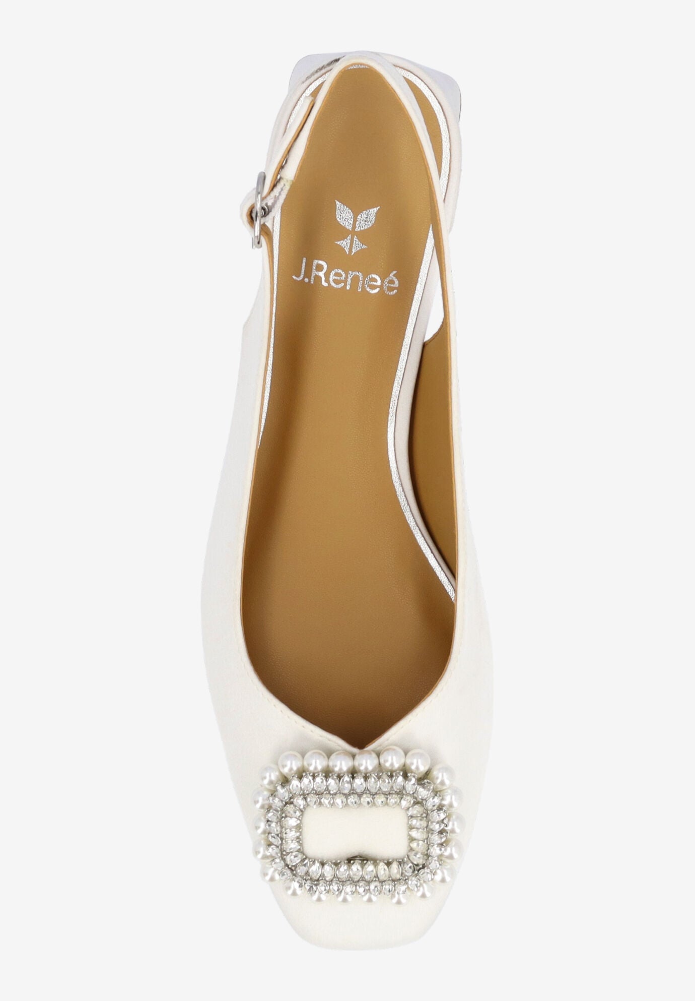 Eudora SlingbackPump, WHITE, alternate image number 1