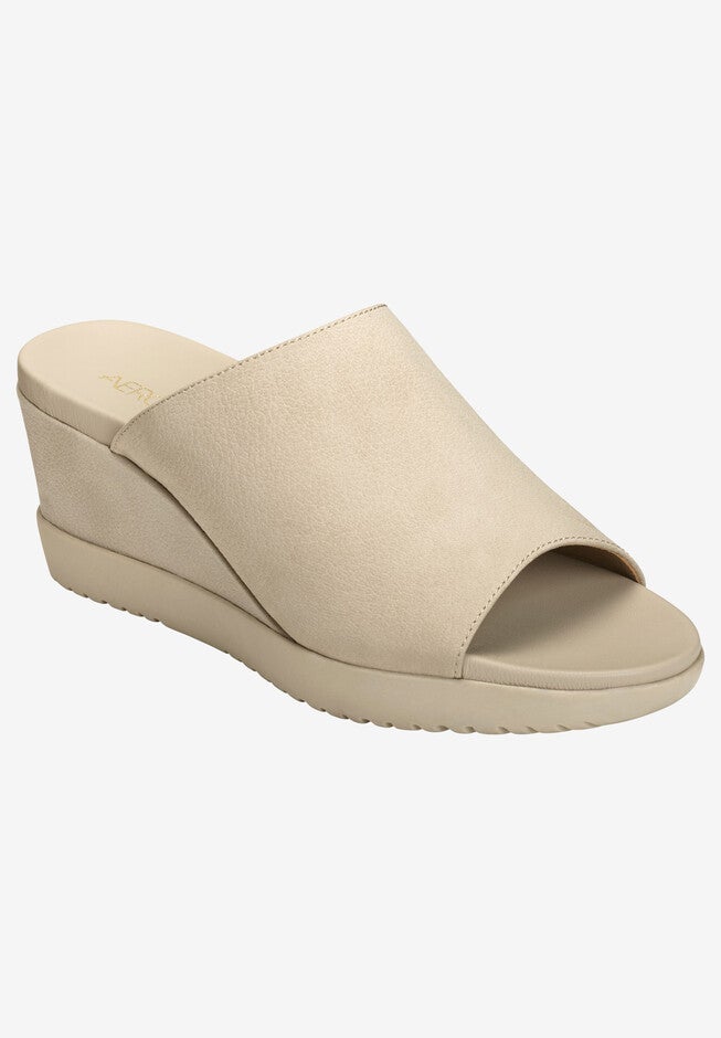 Blonde Wedge by Aerosoles®, BONE NUBUCK, hi-res image number null