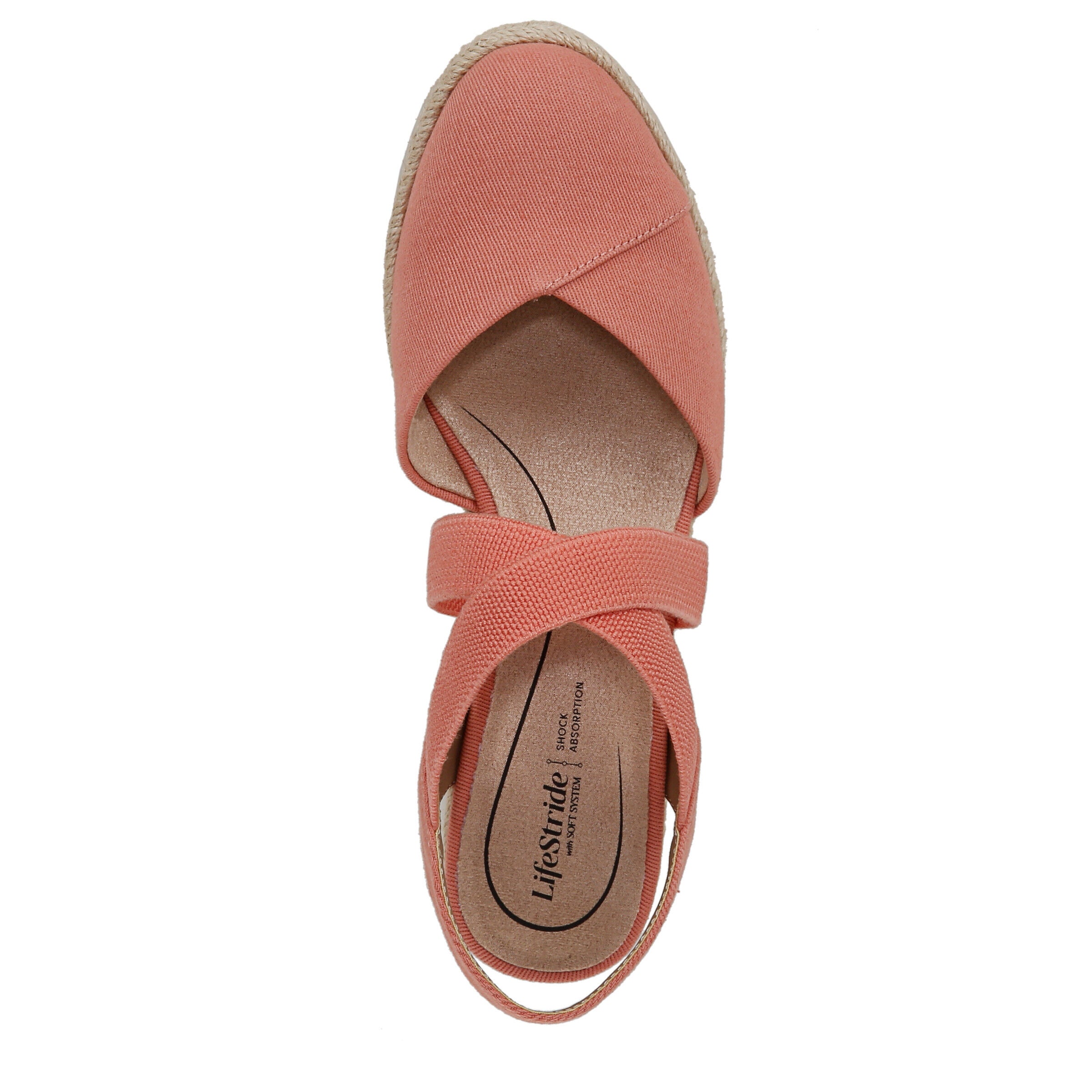 Kimball Sandal, CORAL PINK, alternate image number 6