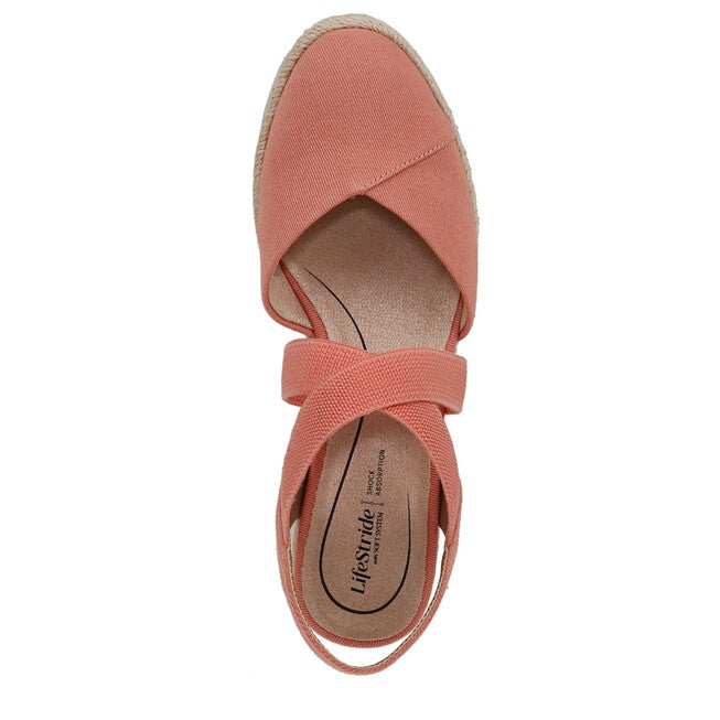 Kimball Sandal, CORAL PINK, alternate image number 6