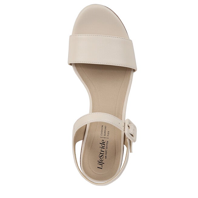 Rhythmn Sandal, CREME BEIGE, alternate image number 6