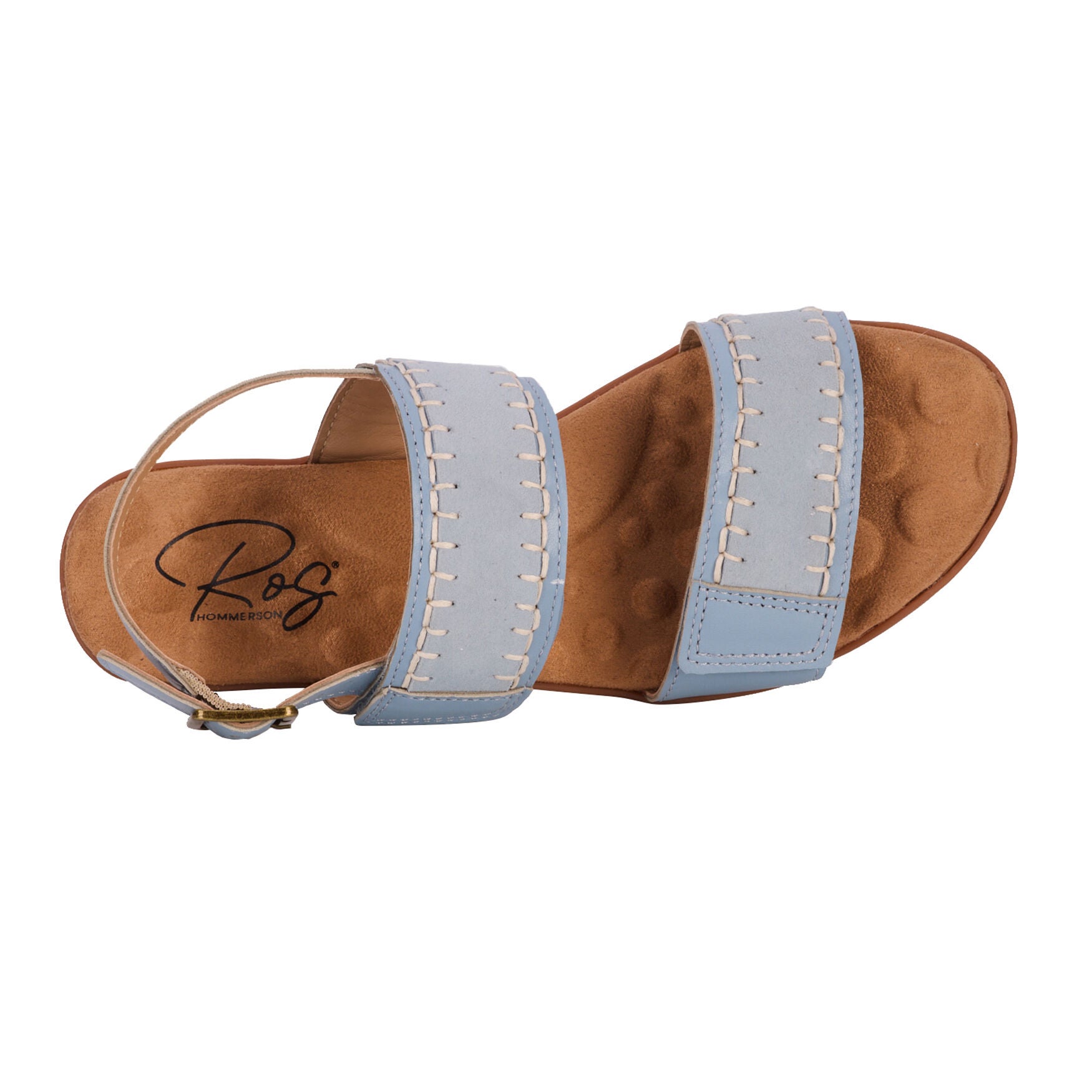 Kateri Sandal, FADED DENIM LEATHER, alternate image number 5