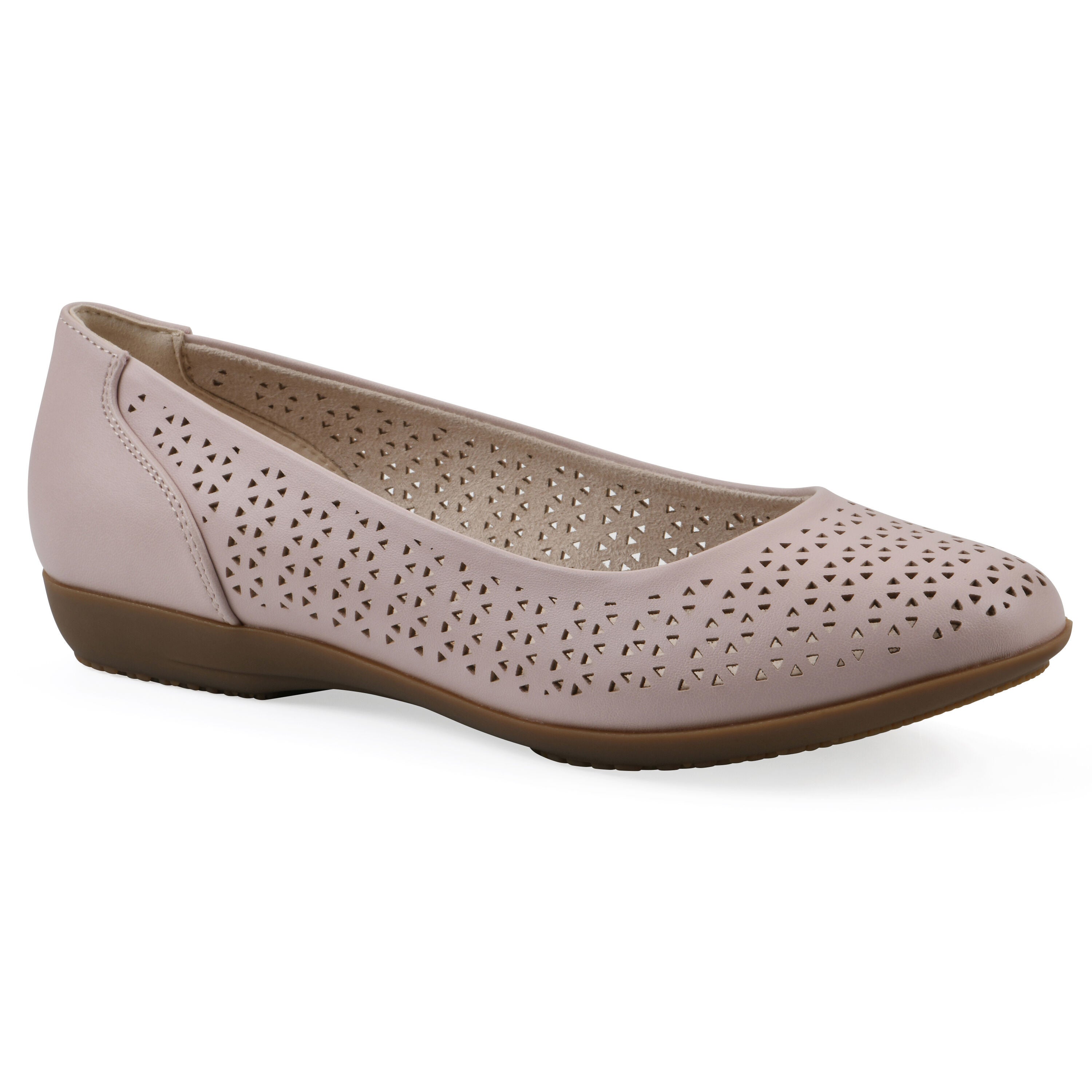 Cindy Ballet Flat, PALE PINK SMOOT, hi-res image number 0