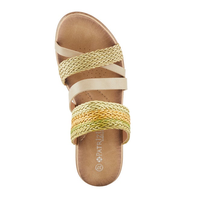 Mahina Sandal, LIGHT GREEN MULTI, alternate image number 3