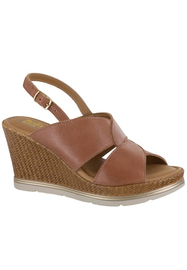 Pep-Italy Sandal , BROWN LEATHER, hi-res image number null