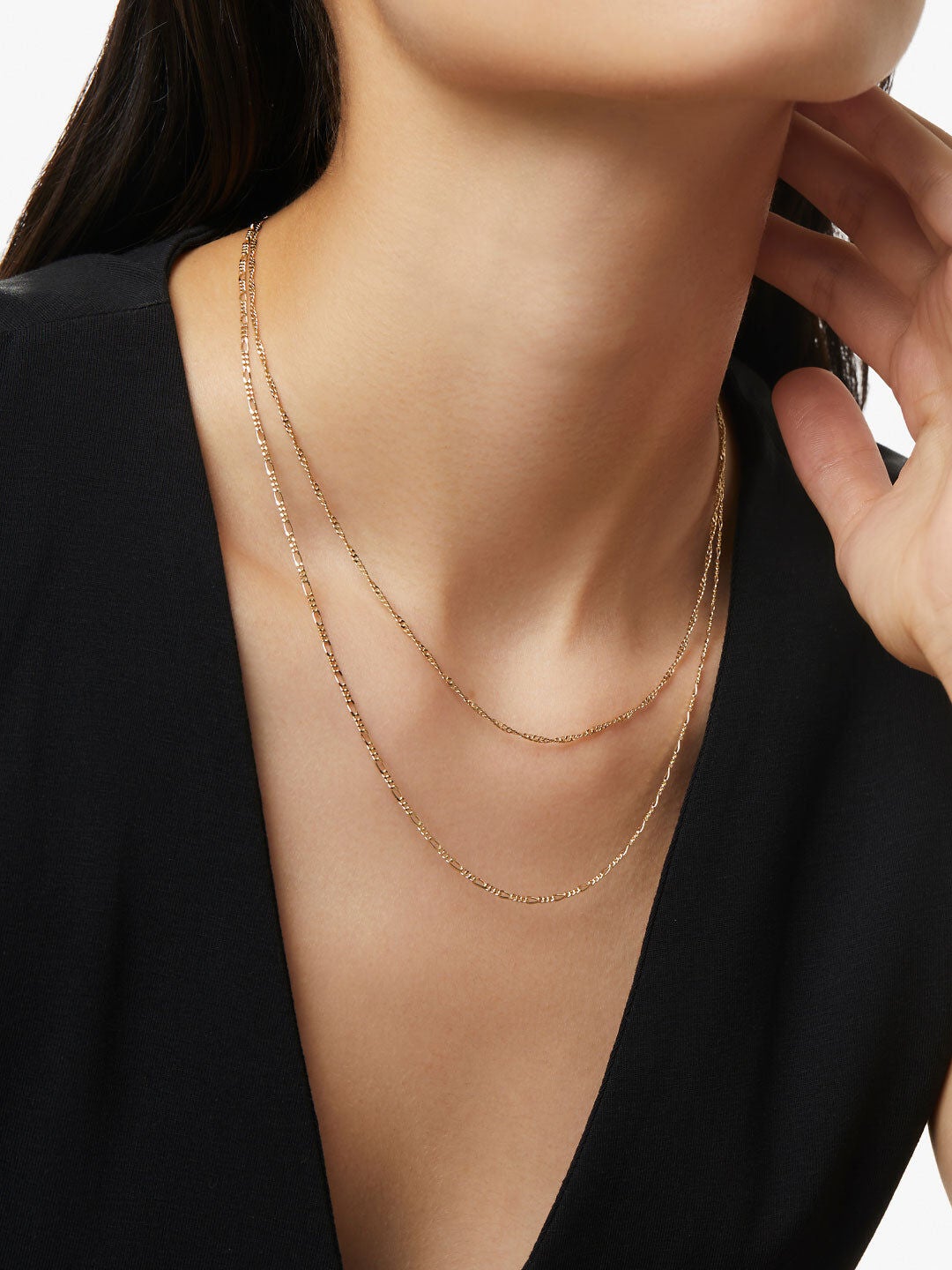 Vintage Necklace Set - Heritage, GOLD, alternate image number 1