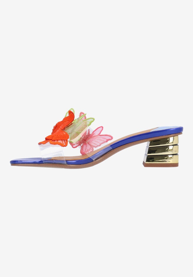 Cybel Slip-On Sandal, BLUE, alternate image number null