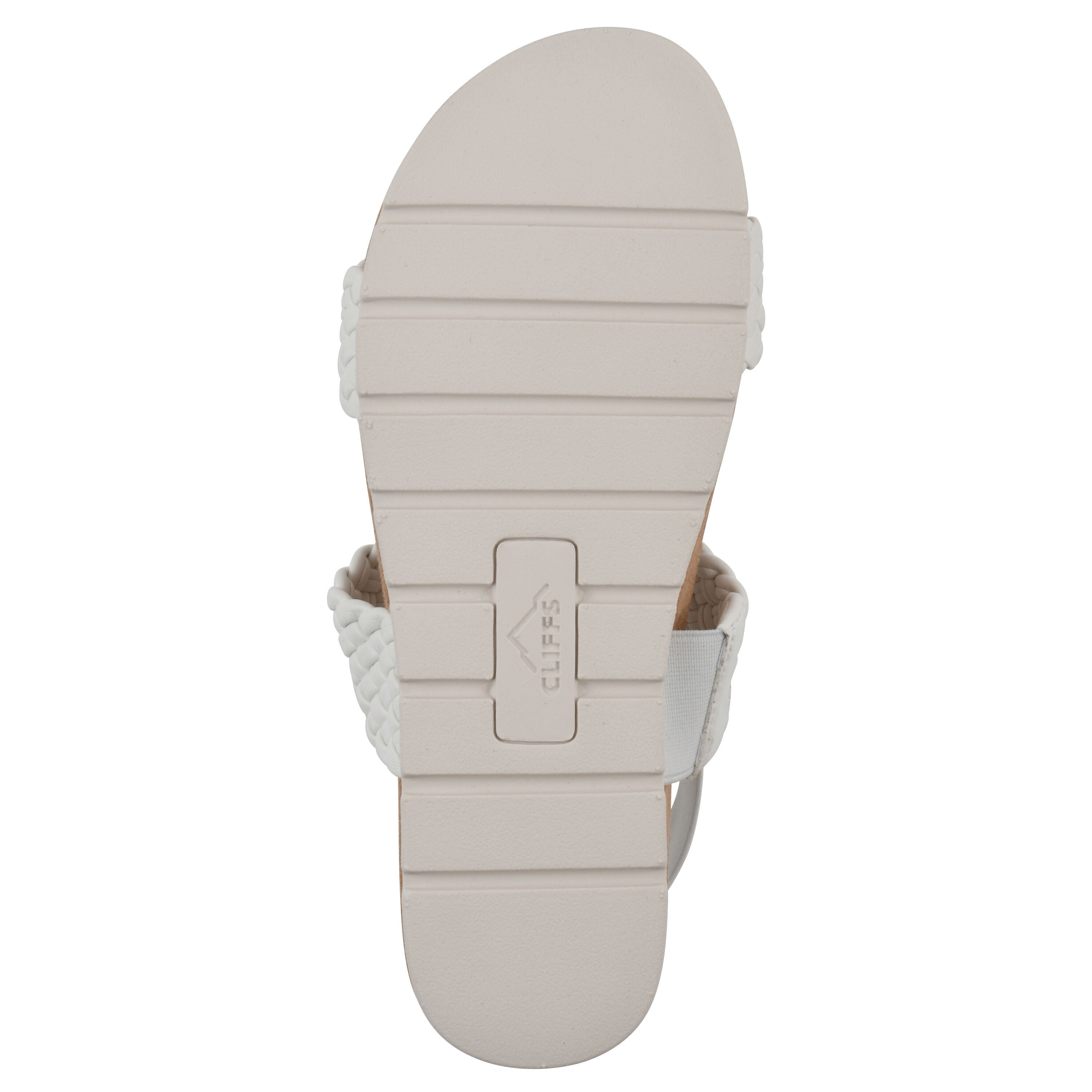 Treat Slingback Slide Sandal, WHITE SMOOTH, alternate image number 5
