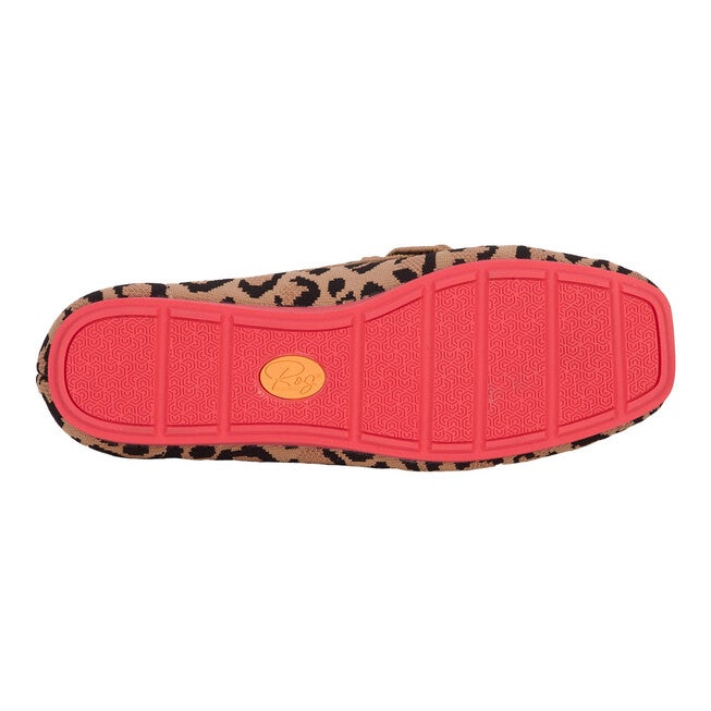 Neve Flat Knit Moccasin, LEOPARD PRINT KNIT, alternate image number 6