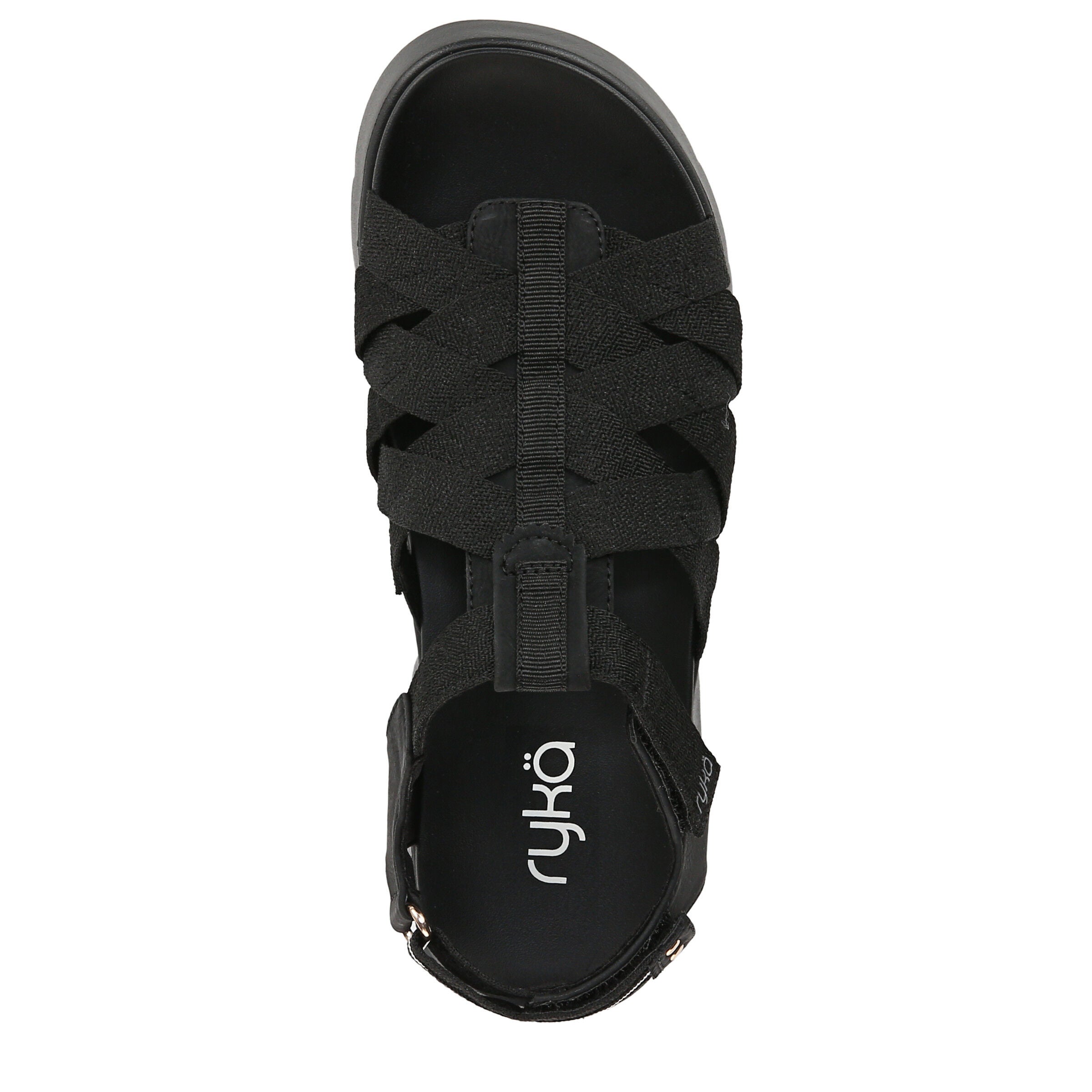 Blissful Strappy Sandal, BLACK, alternate image number 6