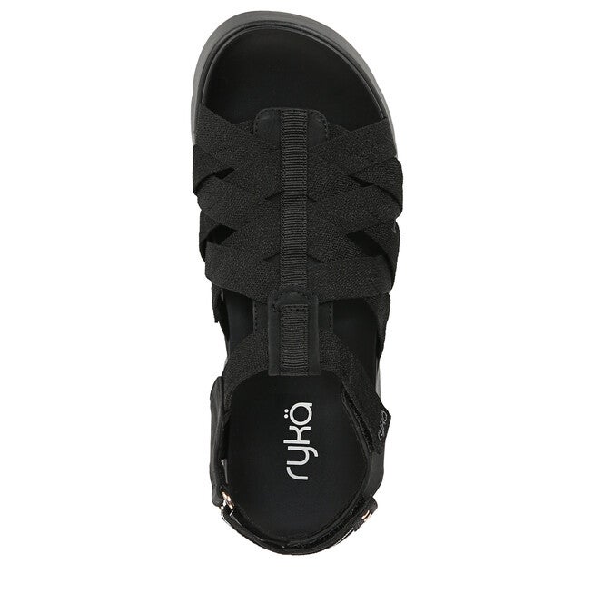 Blissful Strappy Sandal, BLACK, alternate image number 6