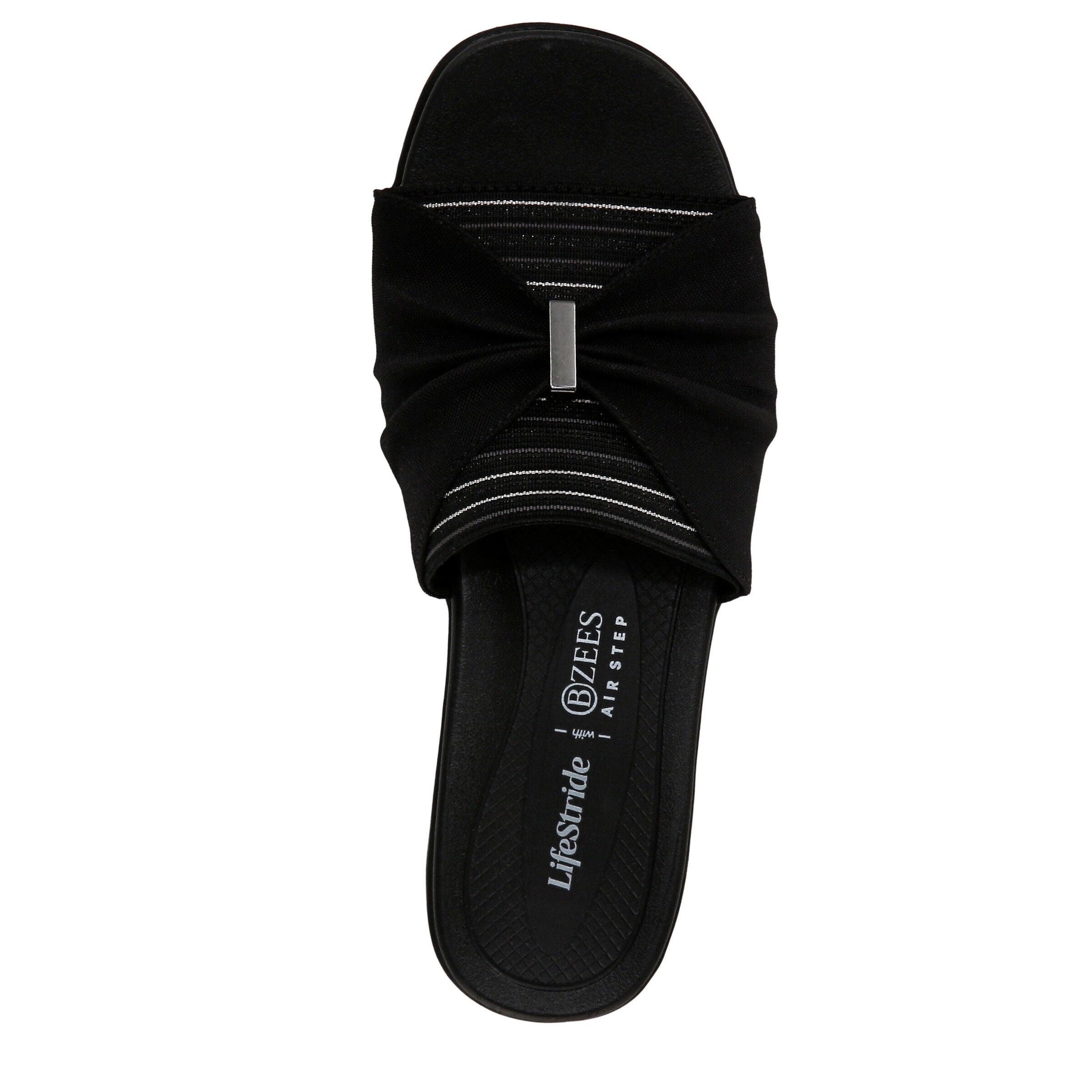 Paradise Sandal, BLACK SUEDED, alternate image number 6