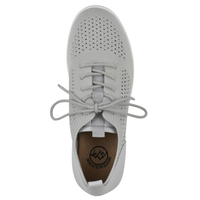 Upscale Slip On Sneaker, LIGHT GREY FABRIC, alternate image number 4