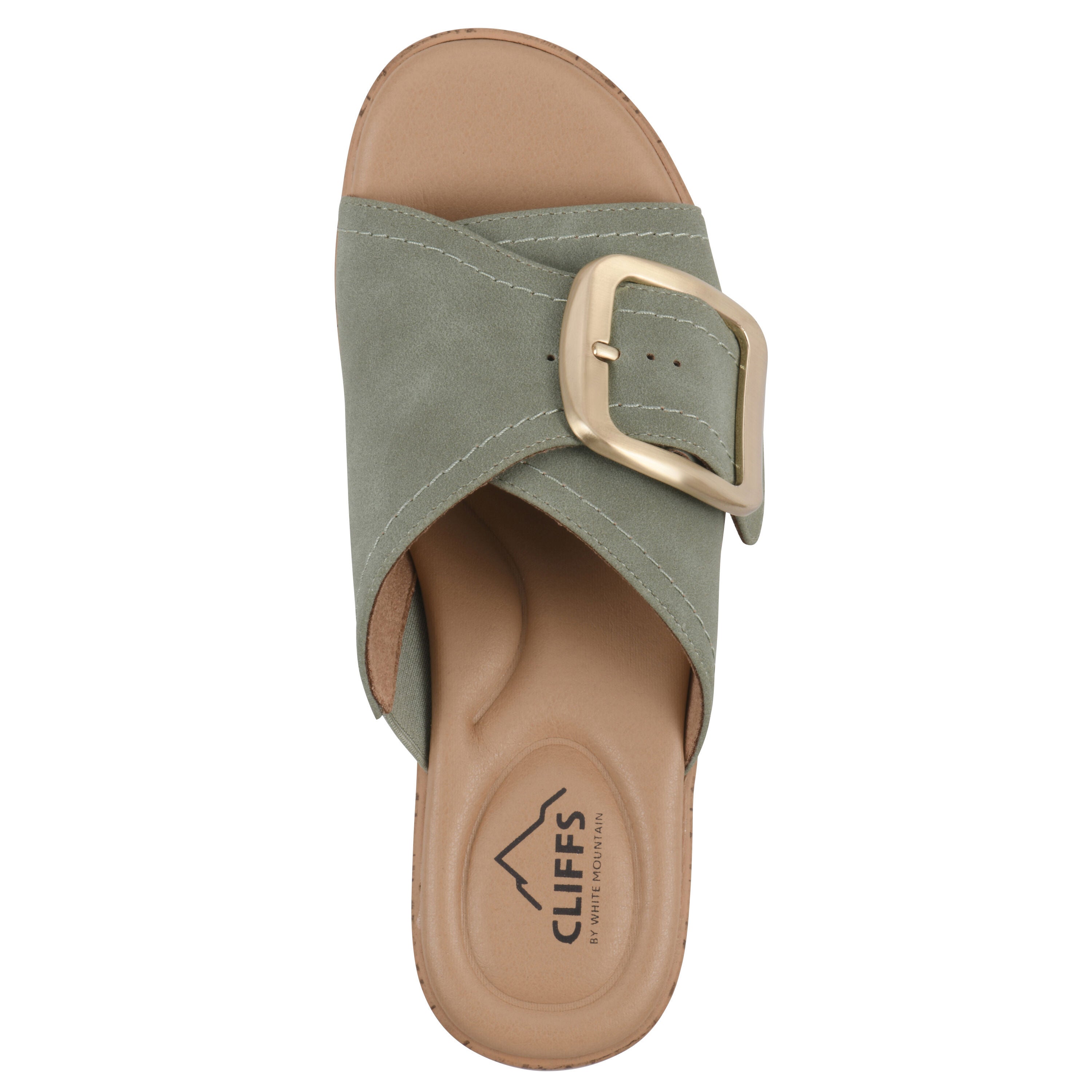 Filipa Block Heel Sandal, SAGE NUBUCK, alternate image number 4
