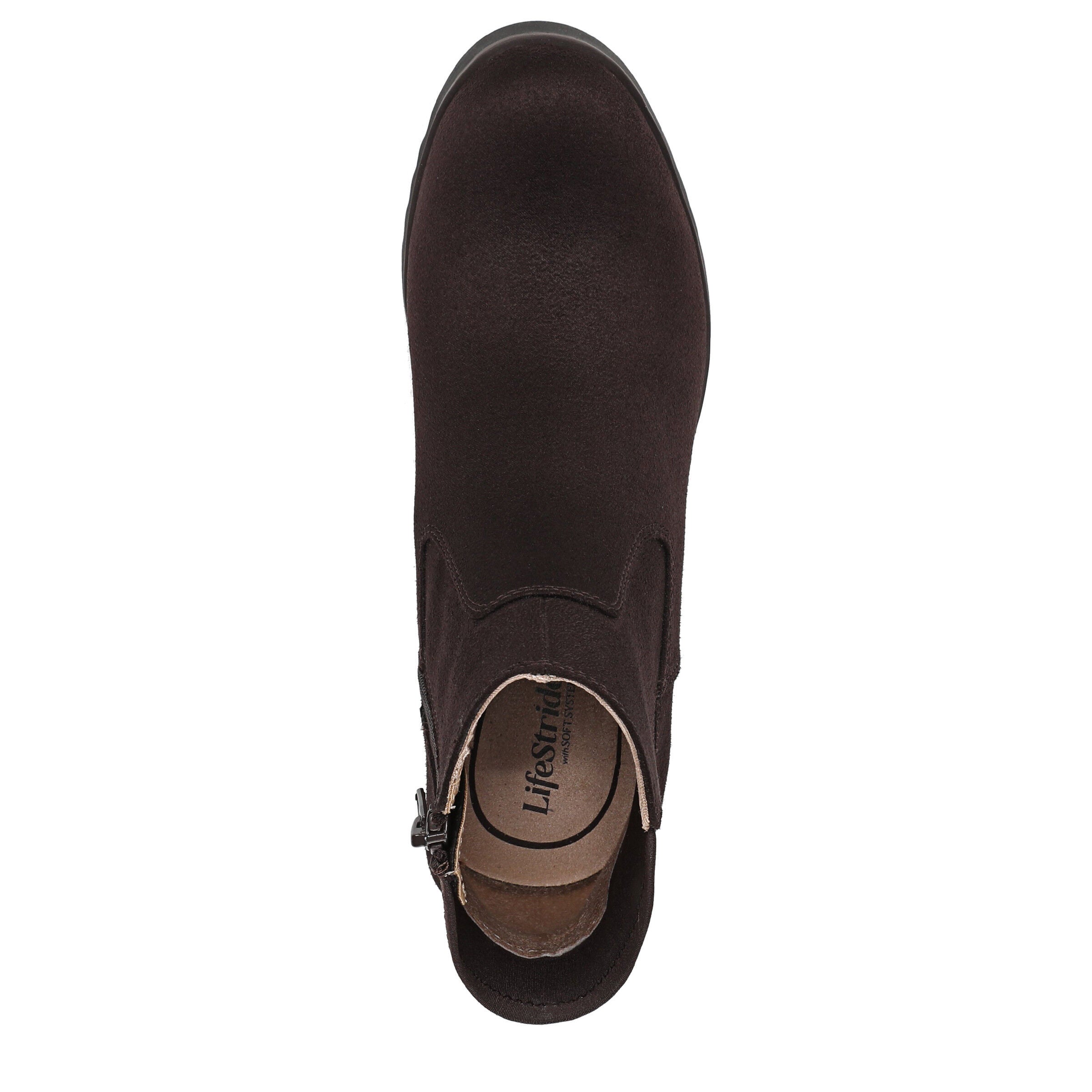 Zionne Ankle Bootie, DARK CHOCOLATE, alternate image number 12