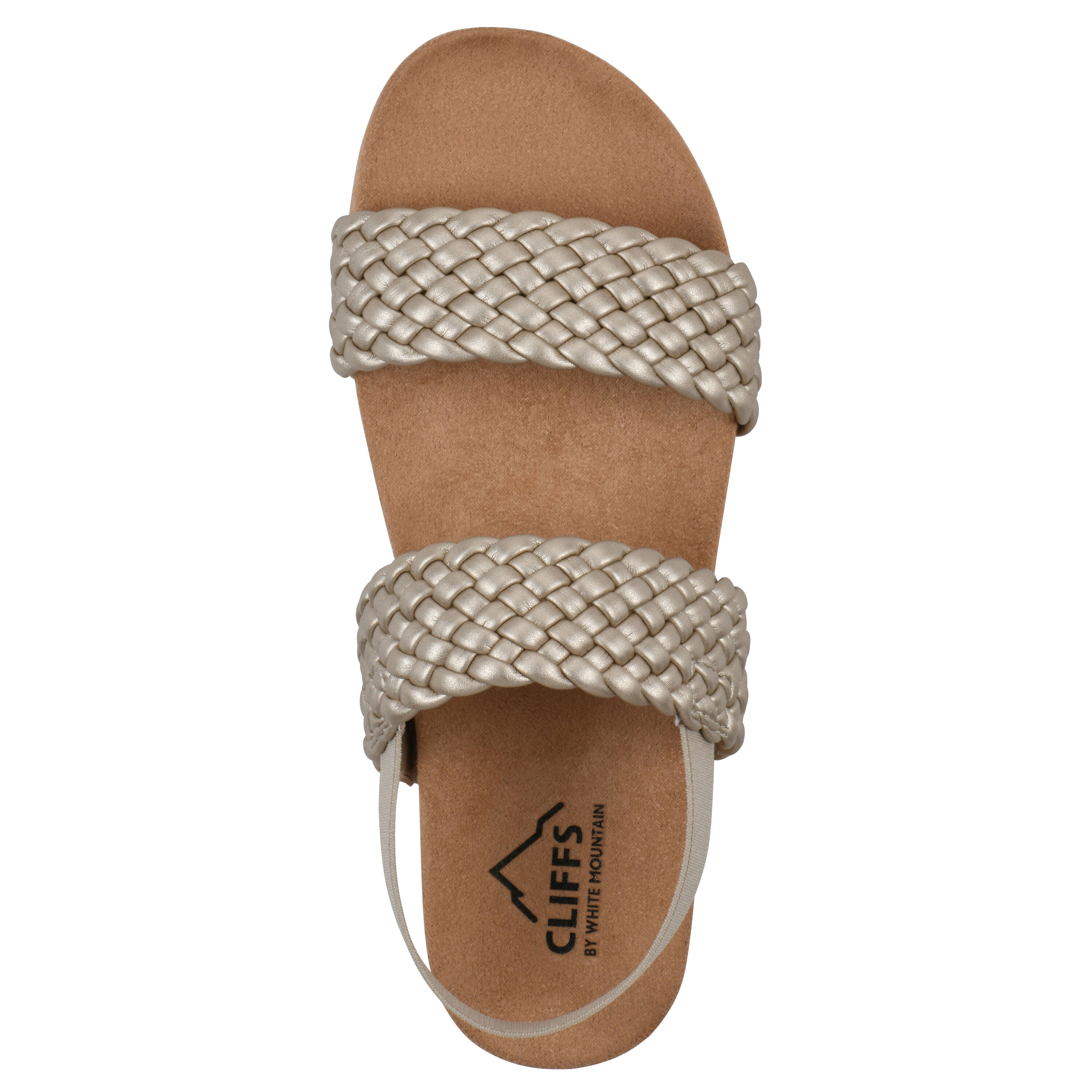 Treat Slingback Slide Sandal, PLATINO SMOOTH, alternate image number 4