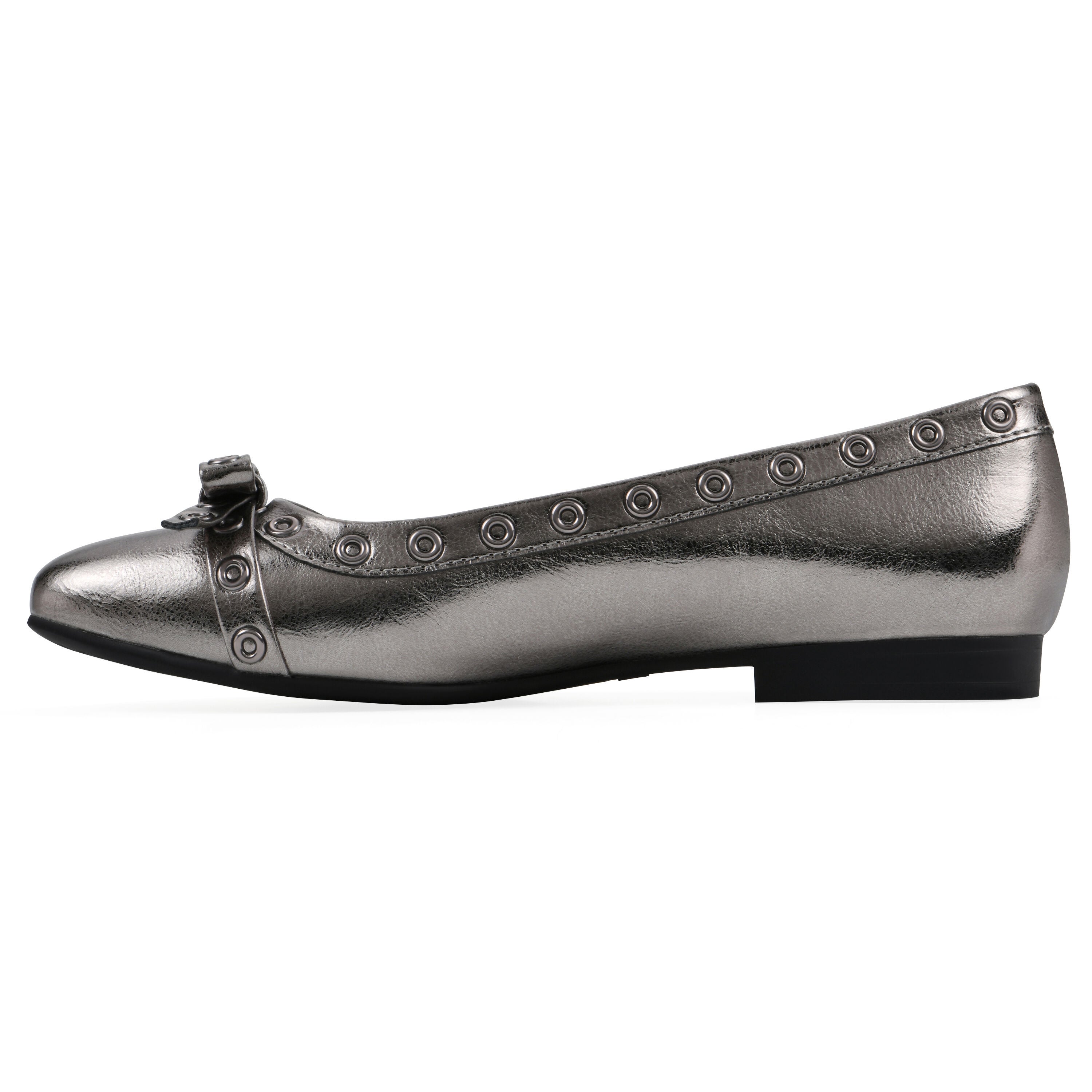 Bodhi Ballet Flat, PEWTER METALLIC, alternate image number 3