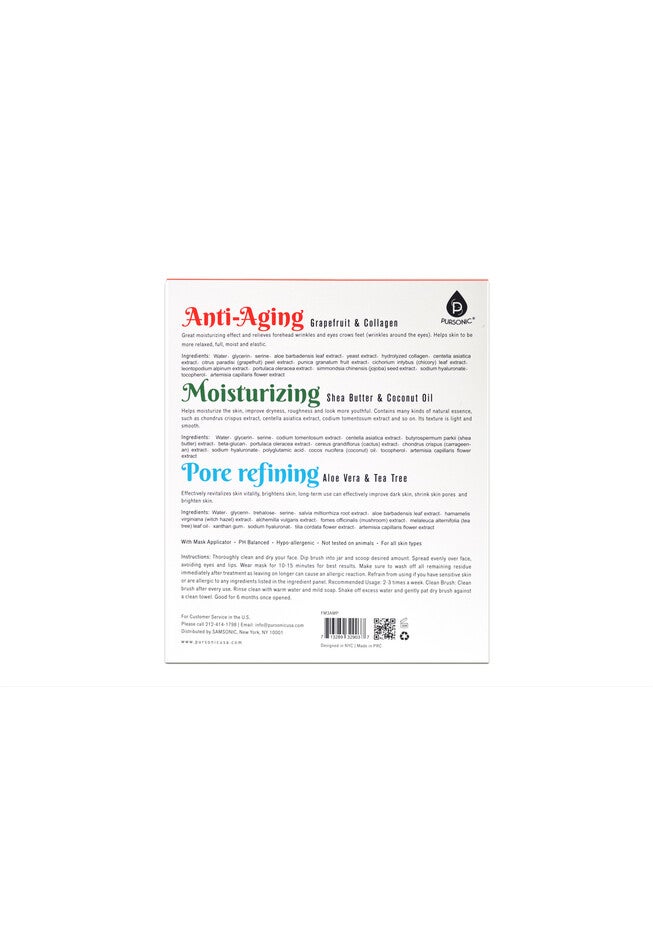 15 Minute Facial Therapy Mud Face Mask And Applicator, , on-hover image number null