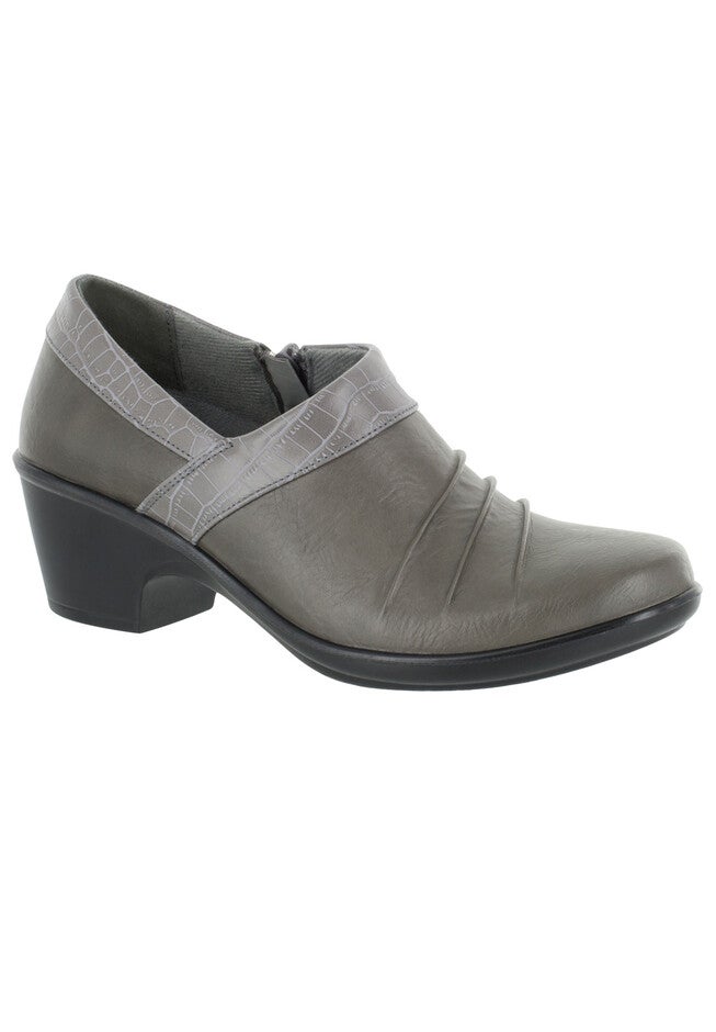 Dell Booties by Easy Street®, GREY CROCO, hi-res image number 0