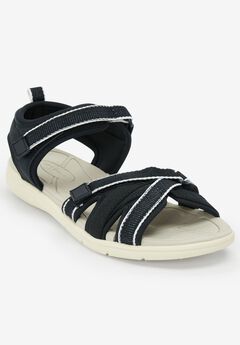 Black Comfort Sandals