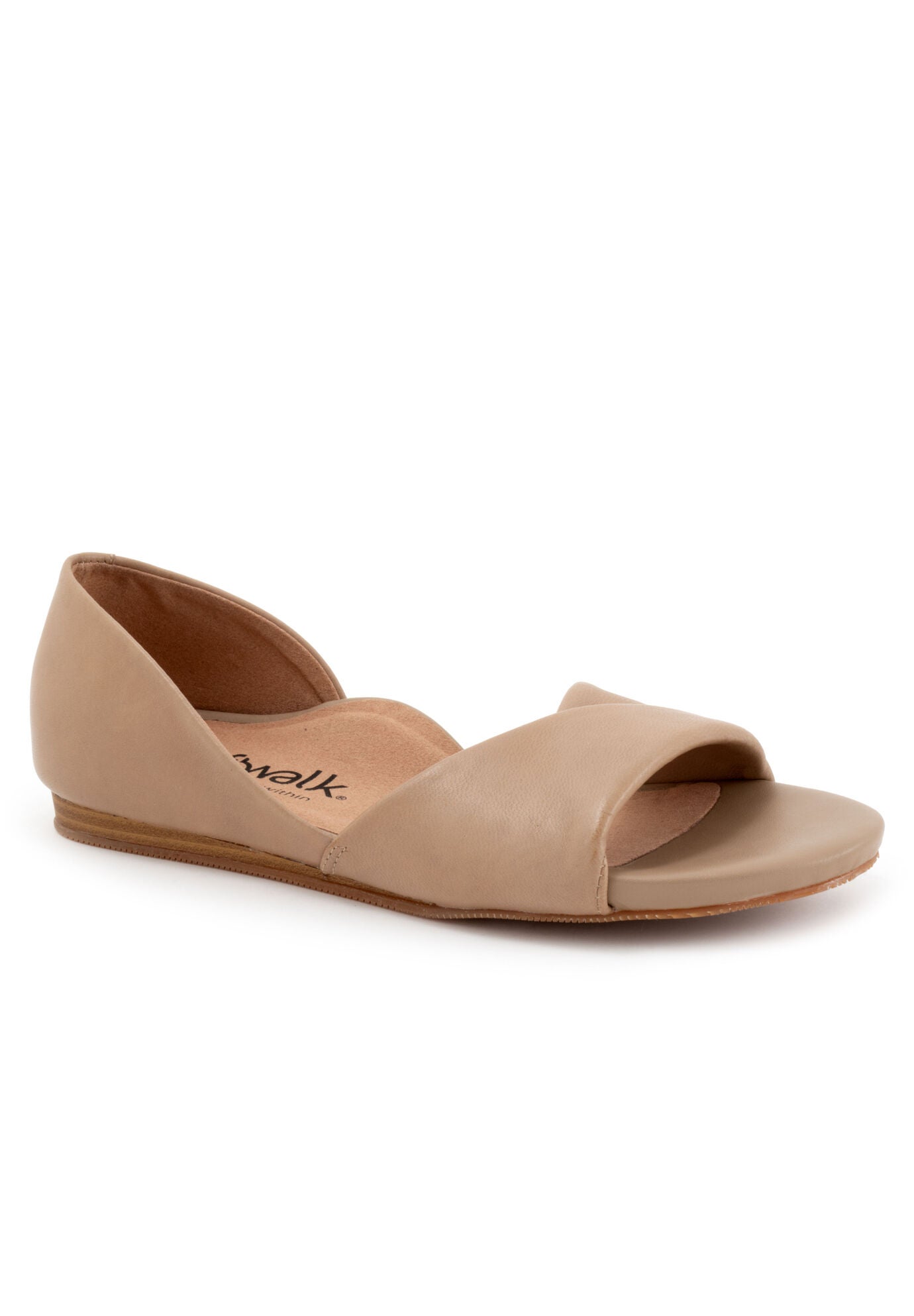 Cypress Flat Sandal, BEIGE, hi-res image number 0