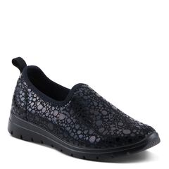 Anisia-Croco Flat Shoes