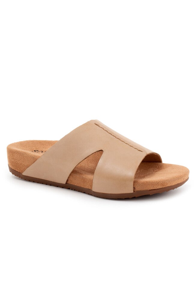 Beverly Slip On Sandal, BEIGE, hi-res image number 0