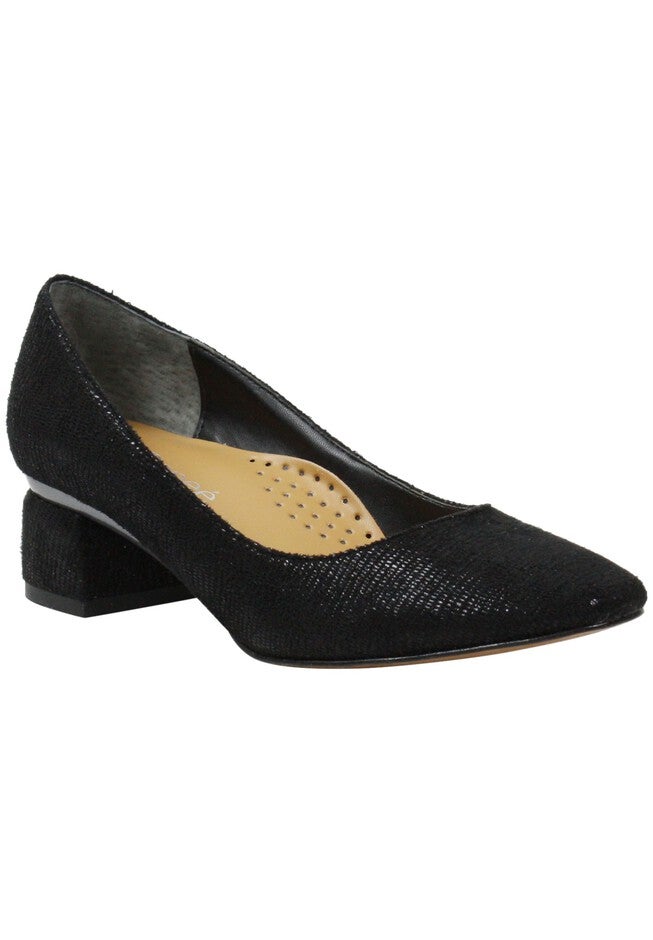 Emiri Pump by J.Renee®, BLACK LIZARD PATENT, hi-res image number null