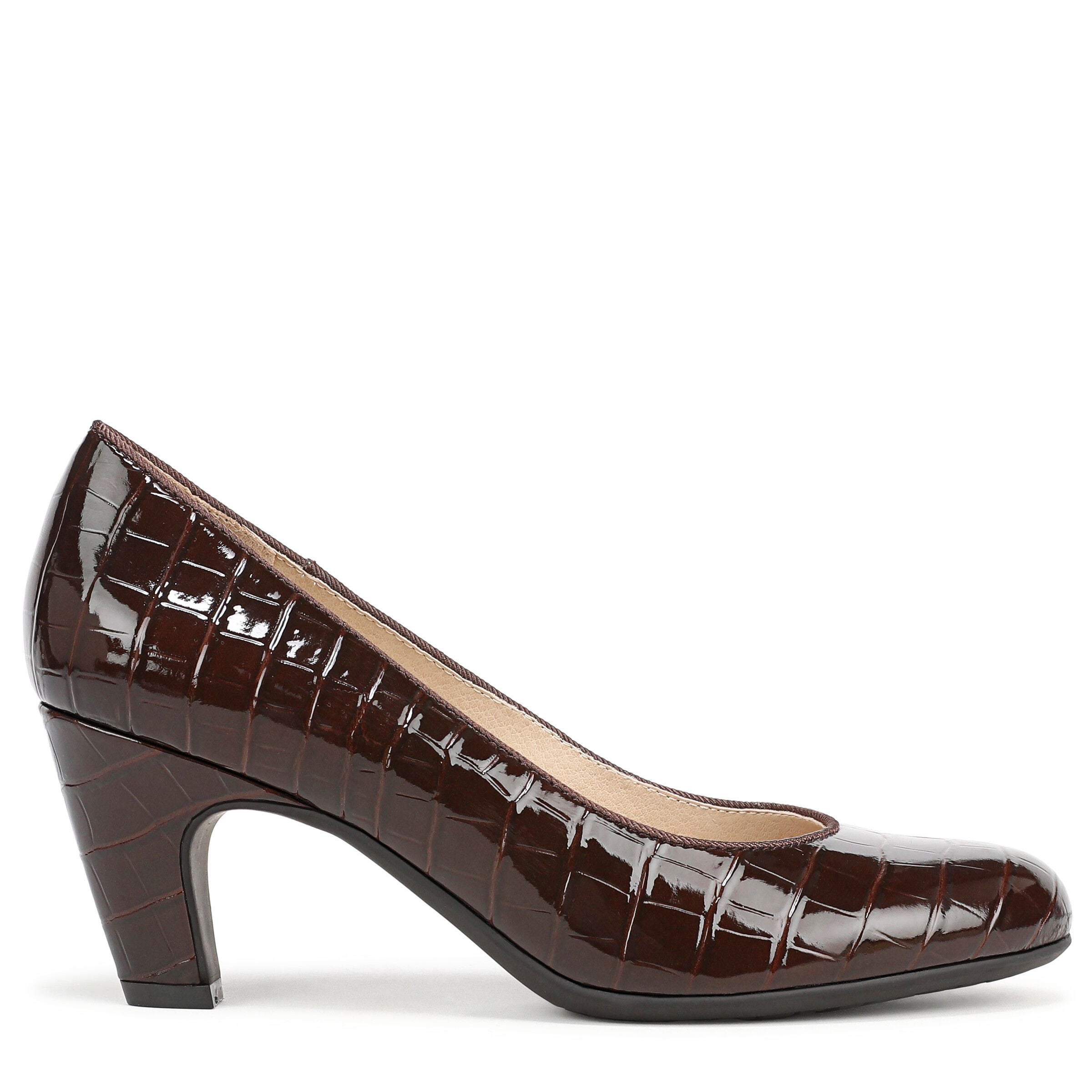Parigi Plus Pump, DARK CHOCOLATE, alternate image number 3