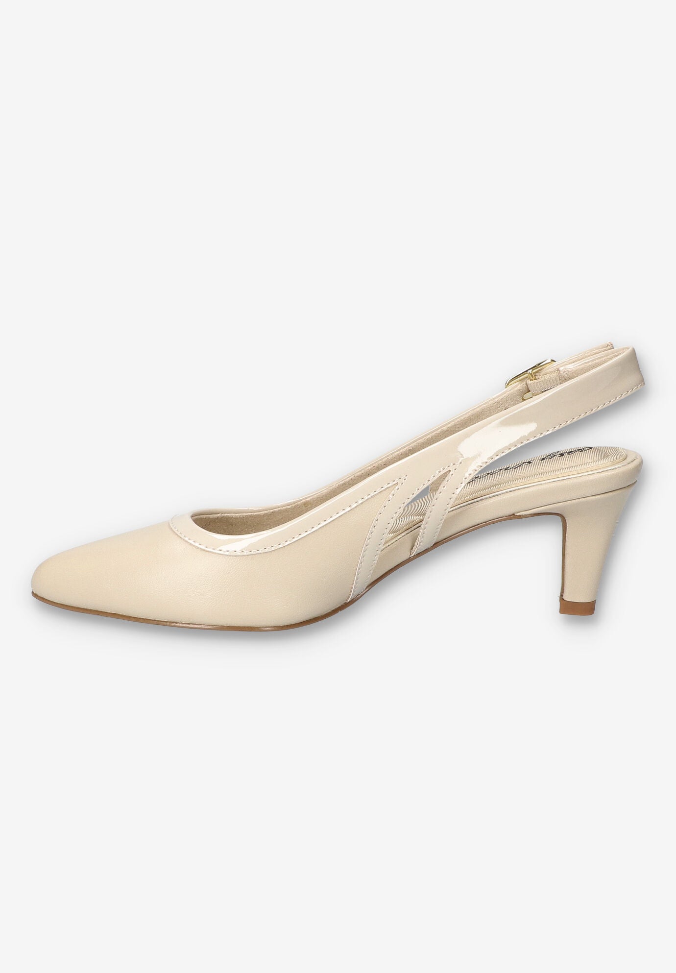 Glisten Slingback Pump, BONE, alternate image number 4