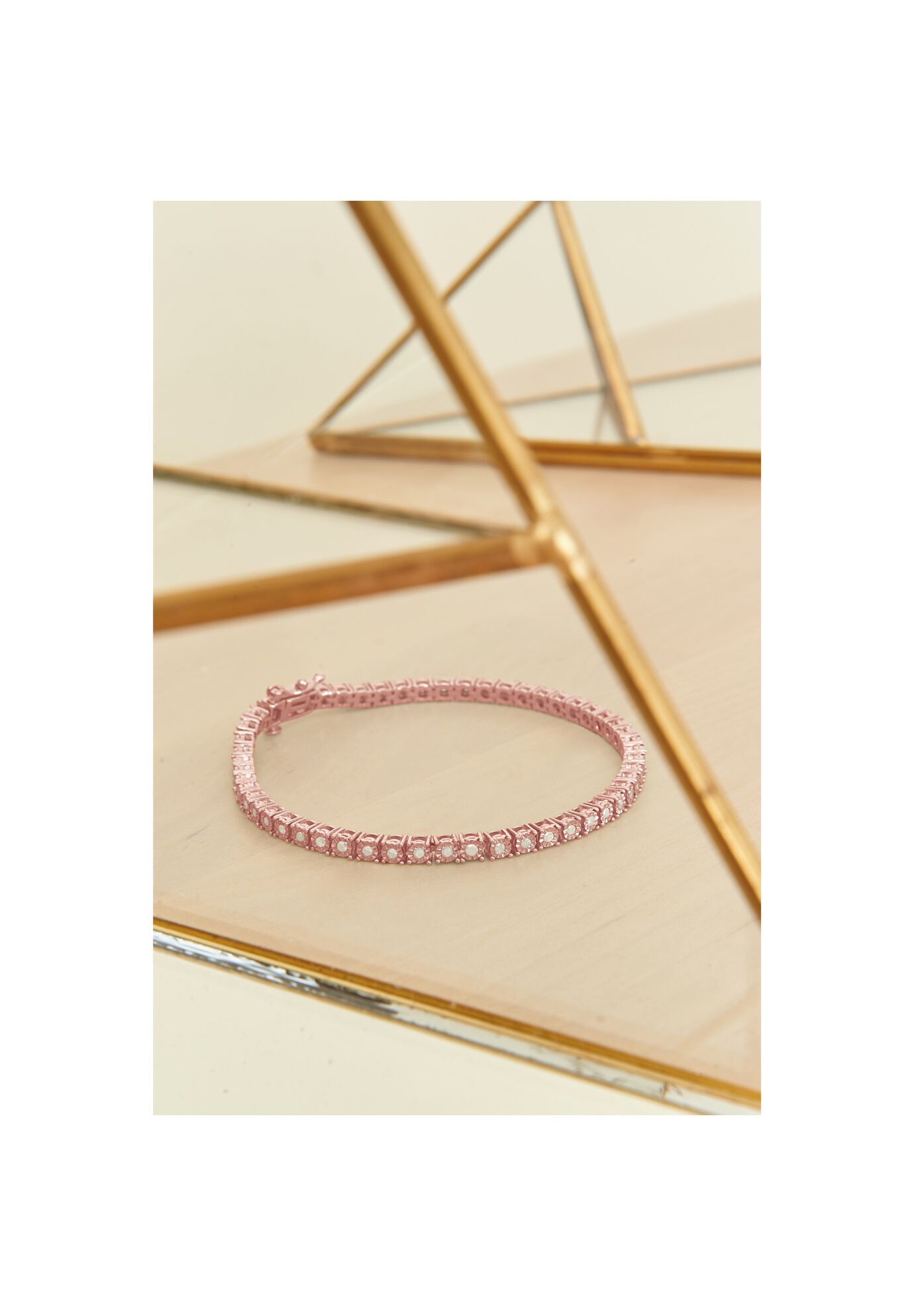 Silver 1.0 Cttw Miracle-Set Diamond Tennis Bracelet - 9 inches Inches, , alternate image number 5