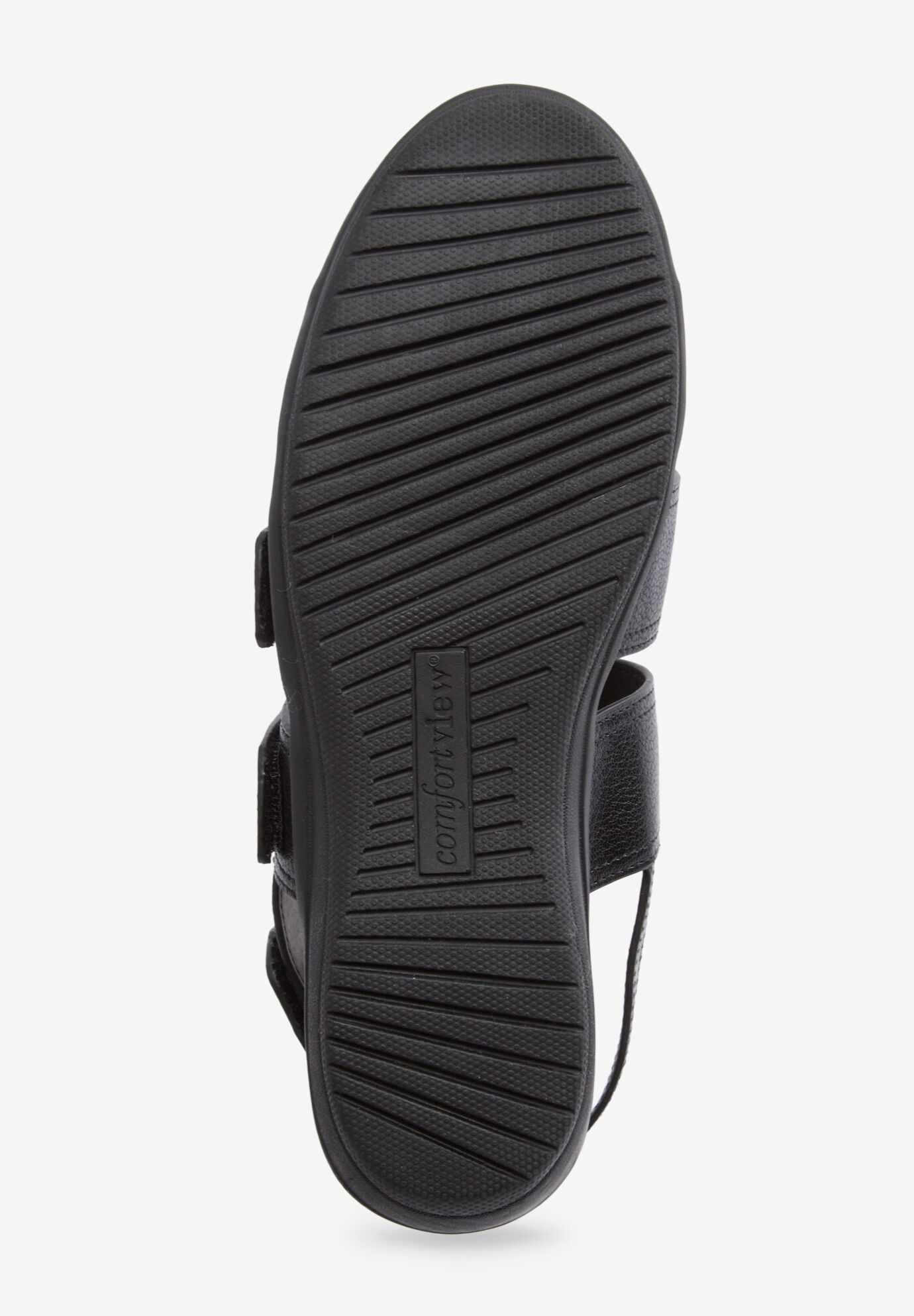 The Winnie Orthotic Sandal, BLACK, alternate image number 2