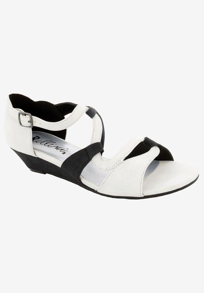Lizzy Sandal, BLACK WHITE, hi-res image number null