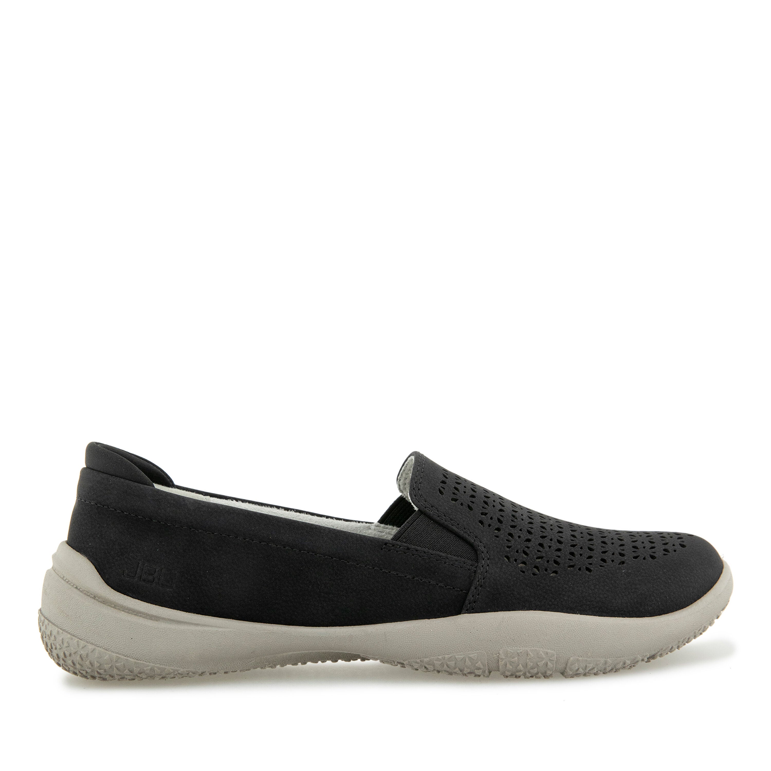Fabian Slip-On Flat, BLACK, alternate image number 2