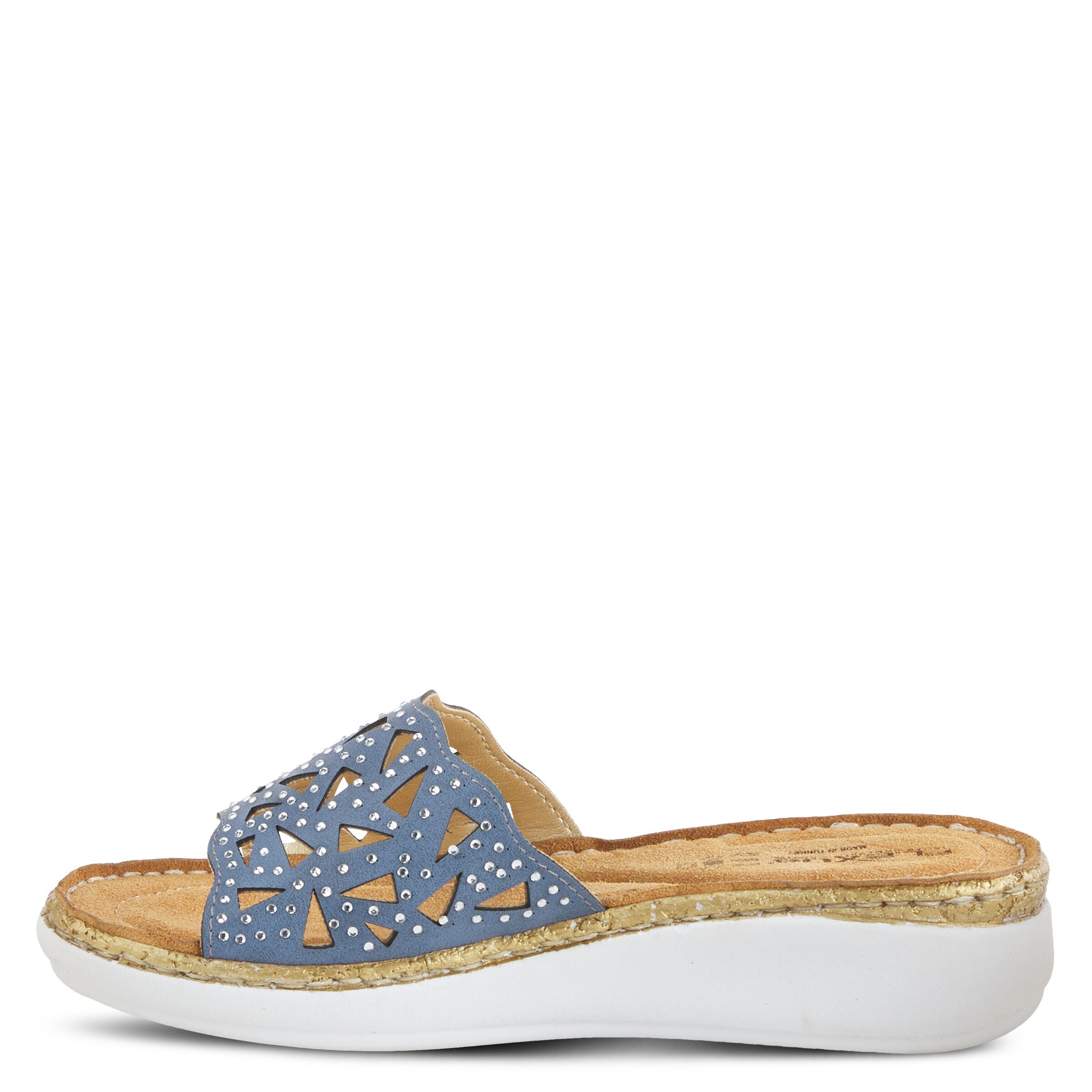 Windom Slide Sandal, DENIM BLUE, alternate image number 2