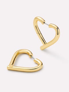 Keilan Large Heart Earrings