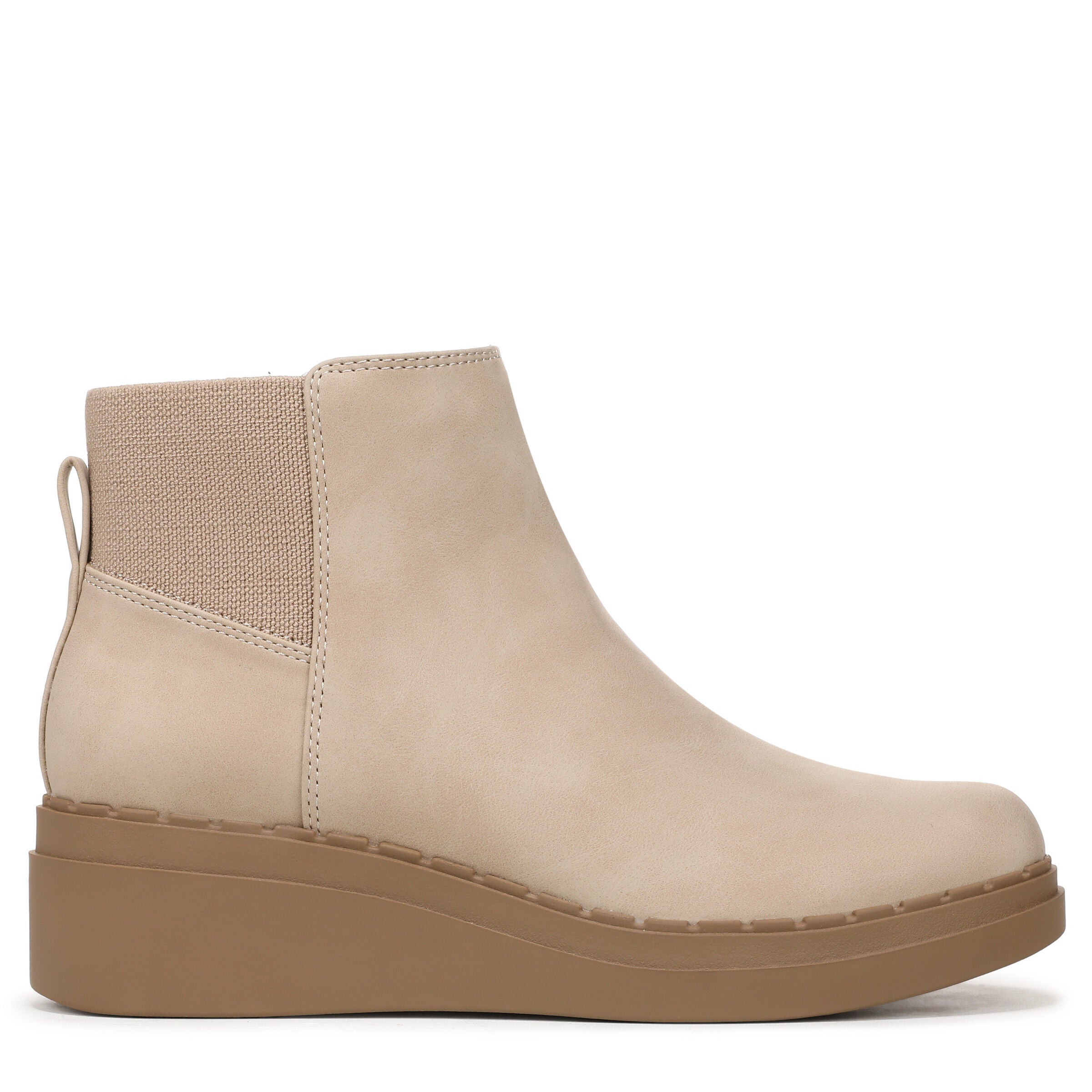 Dubliner Wedge Bootie, DARK TAUPE, alternate image number 3