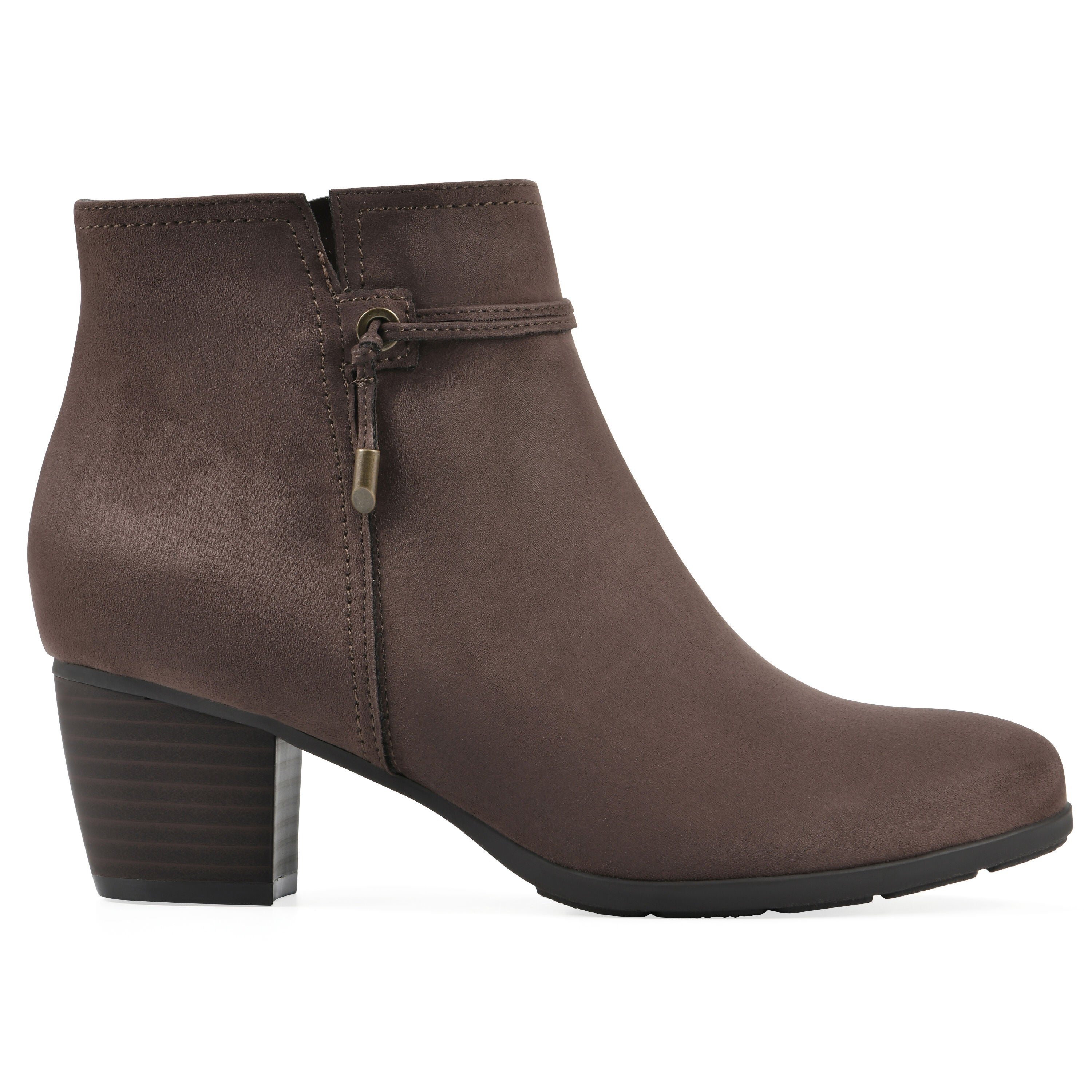 Angelo Shootie, DARK BROWN FABRIC, alternate image number 2